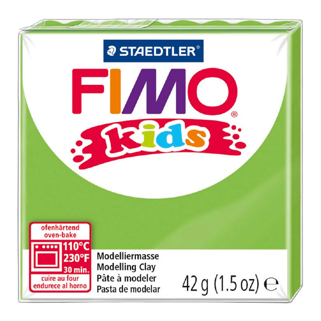 1 Staedtler FIMO Modelling Clay 42g Light Green, 1 of 2