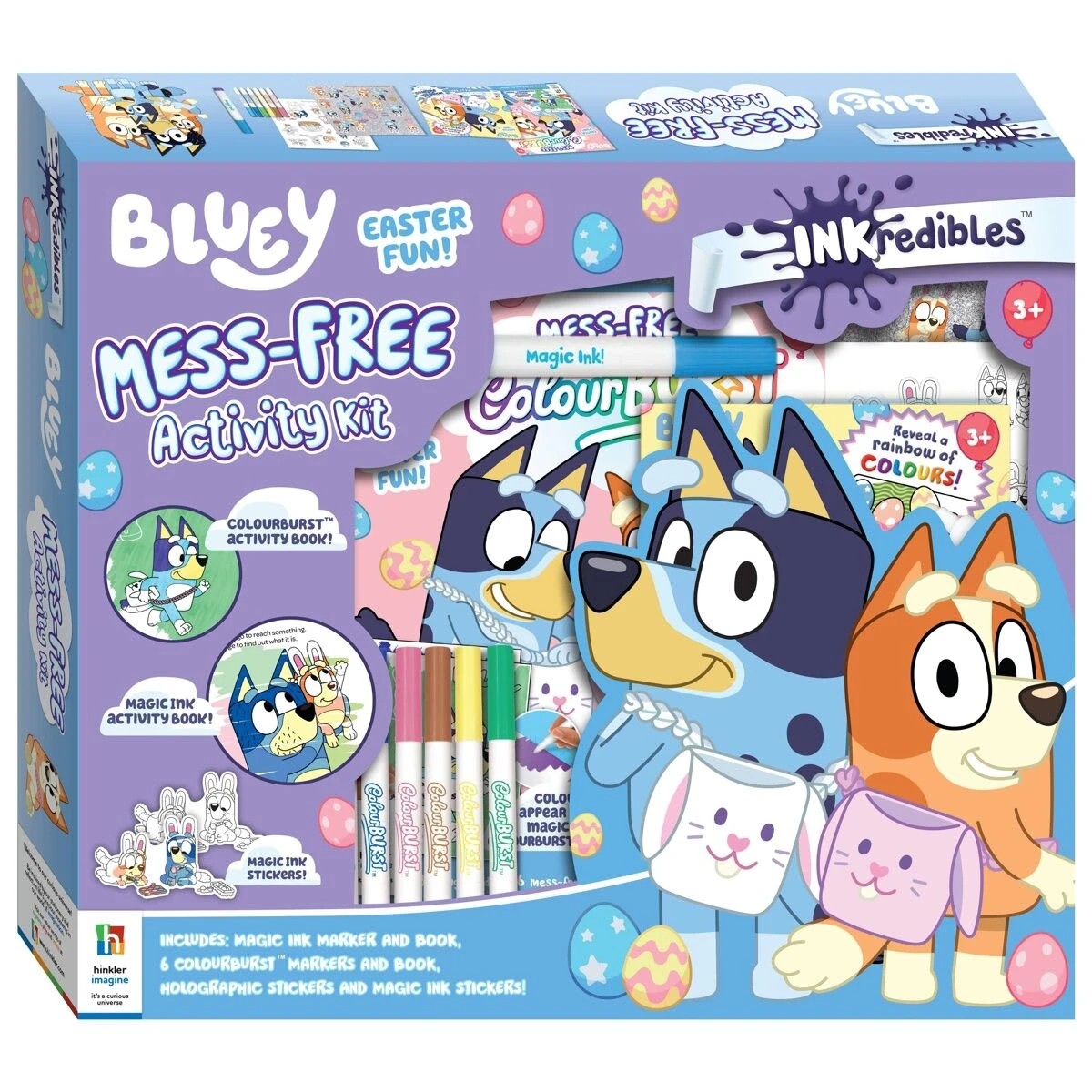 1 INKredibles Bluey Mess-Free Activity Kit​ - Book, 1 of 8