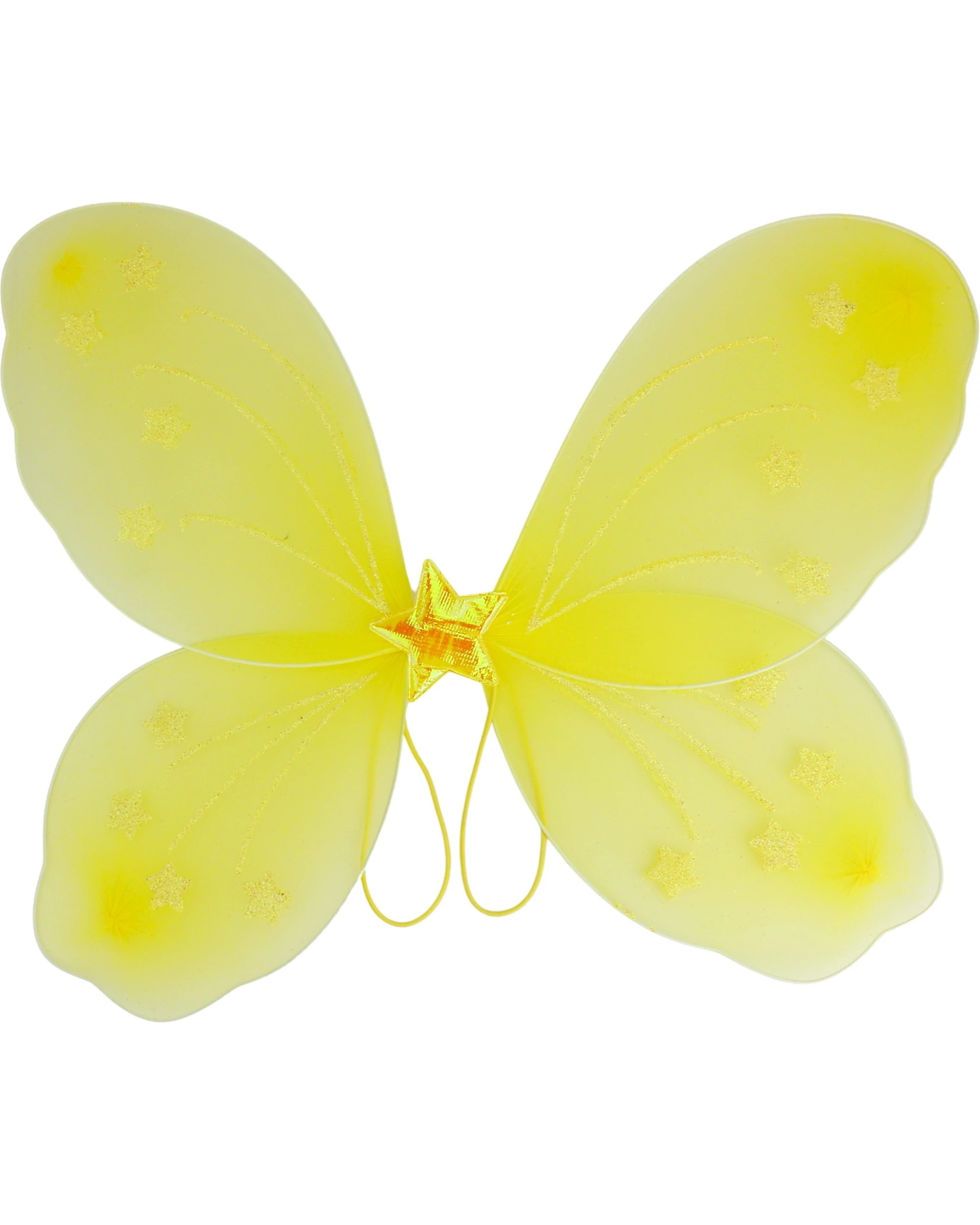 1 JD Party Yellow Butterfly Wings - Yellow, 1 of 1