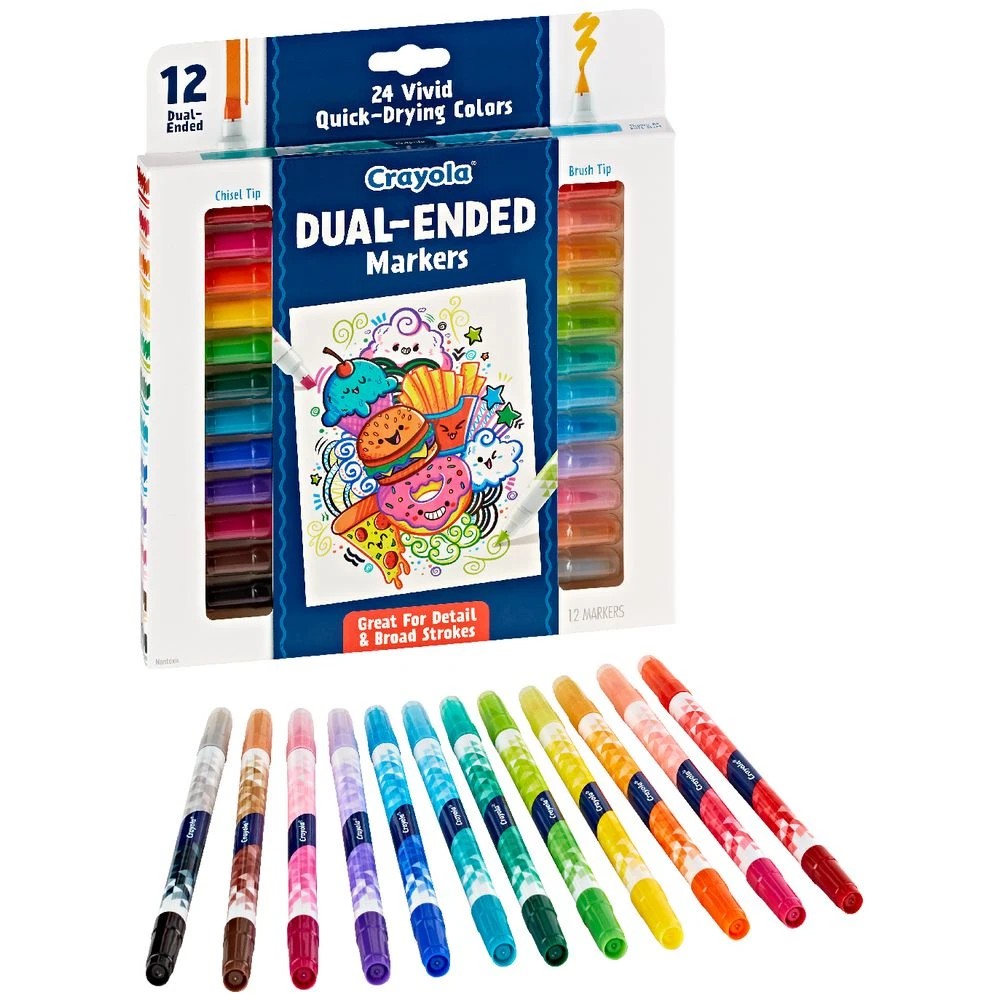 3 Crayola Dual-Ended Markers 12 Pack, 3 of 5