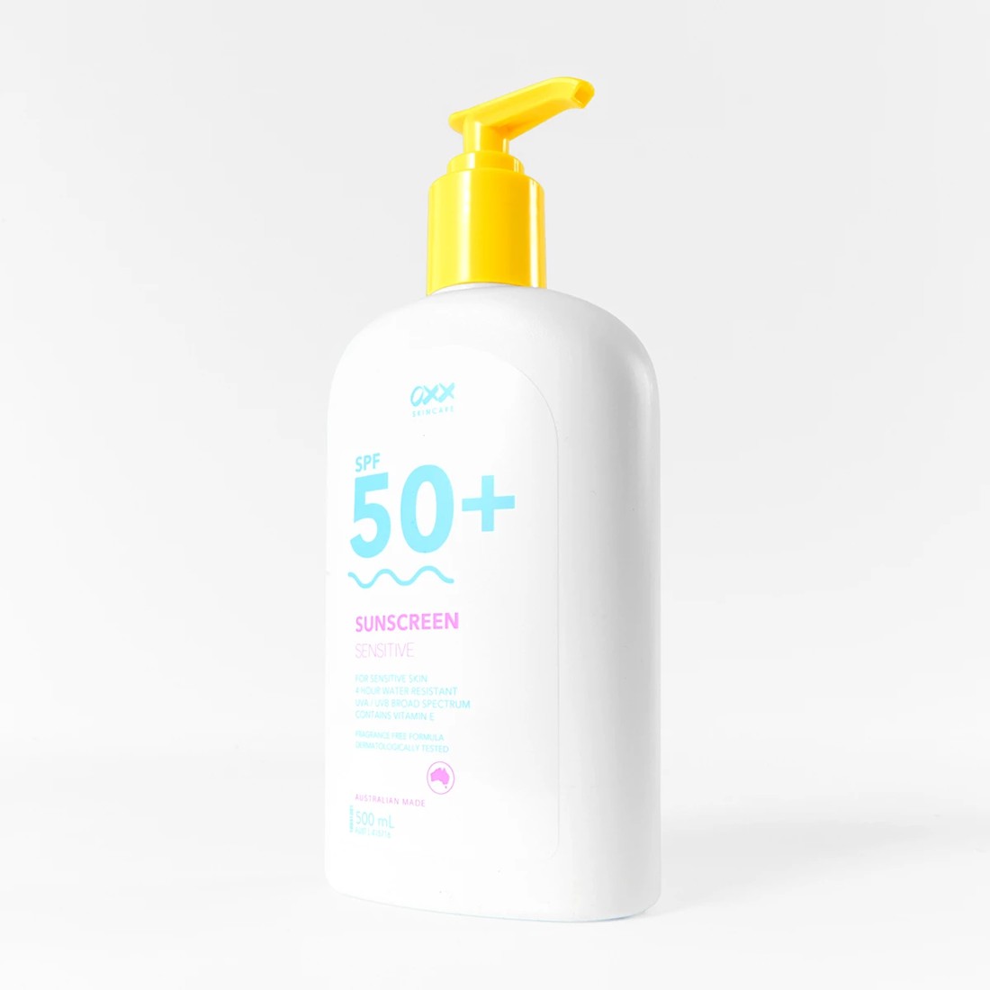 2 OXX Skincare SPF50+ Sensitive Sunscreen 500ml - Vitamin E, 2 of 10