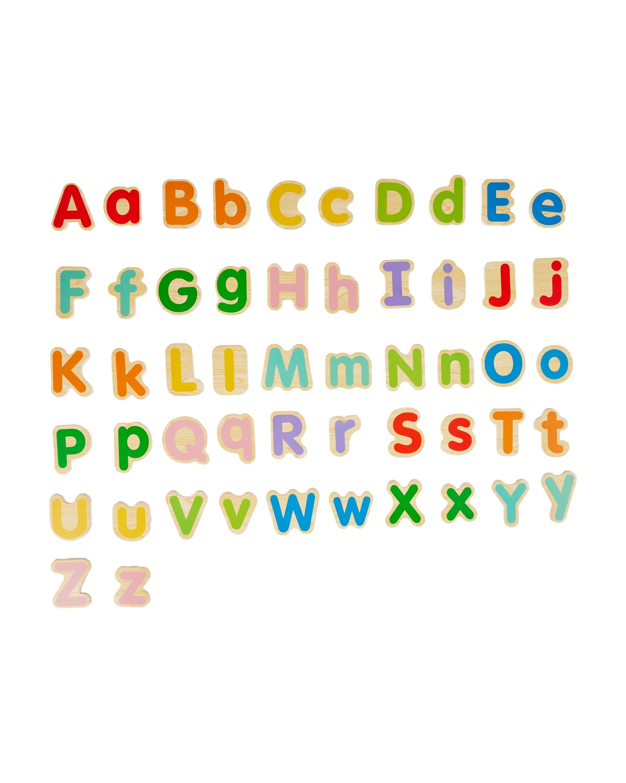 4 Wooden Alphabet Matching Puzzle, 4 of 5