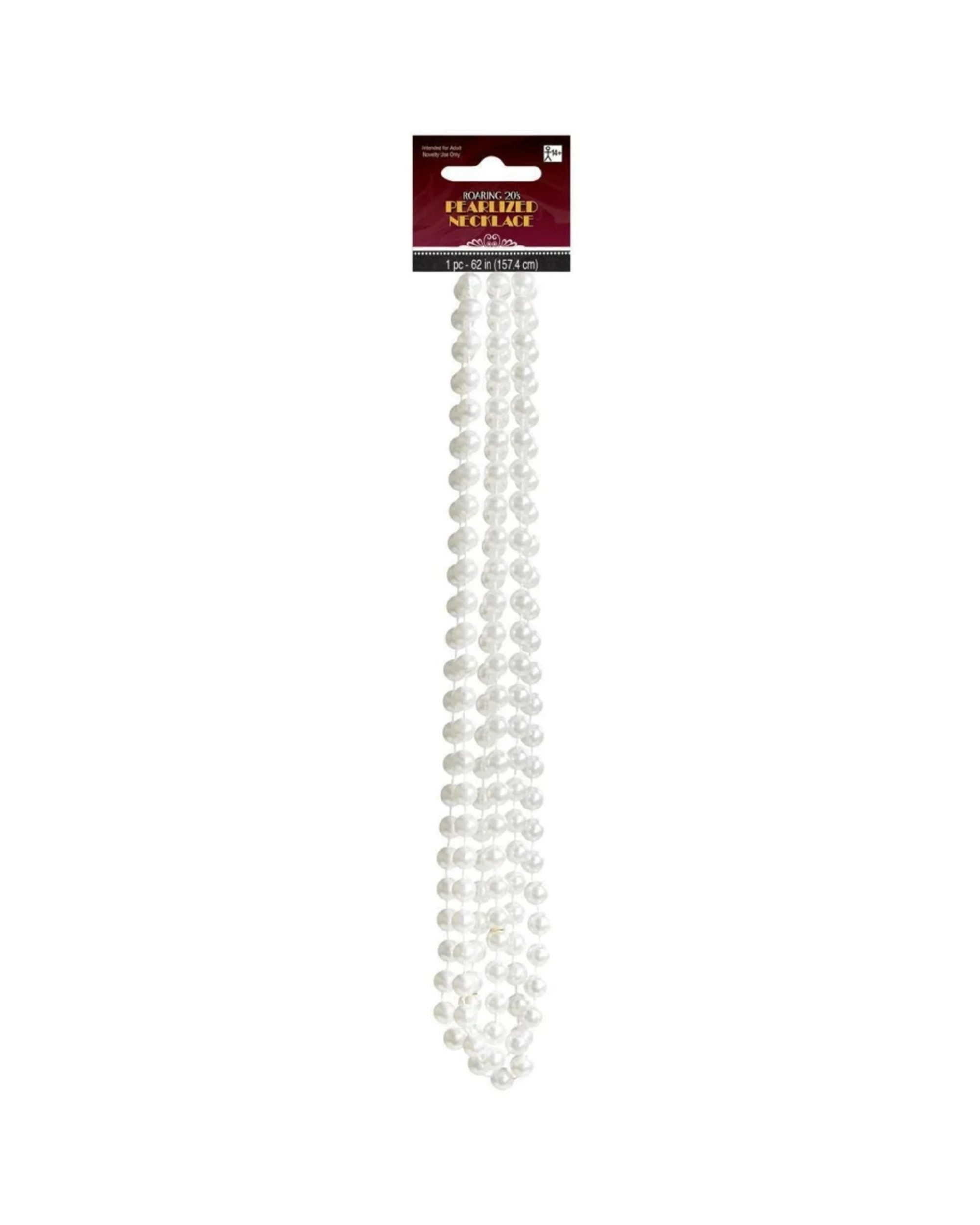 1 Amscan Inc. Pearl Beaded Necklace - One Size - White, 1 of 1