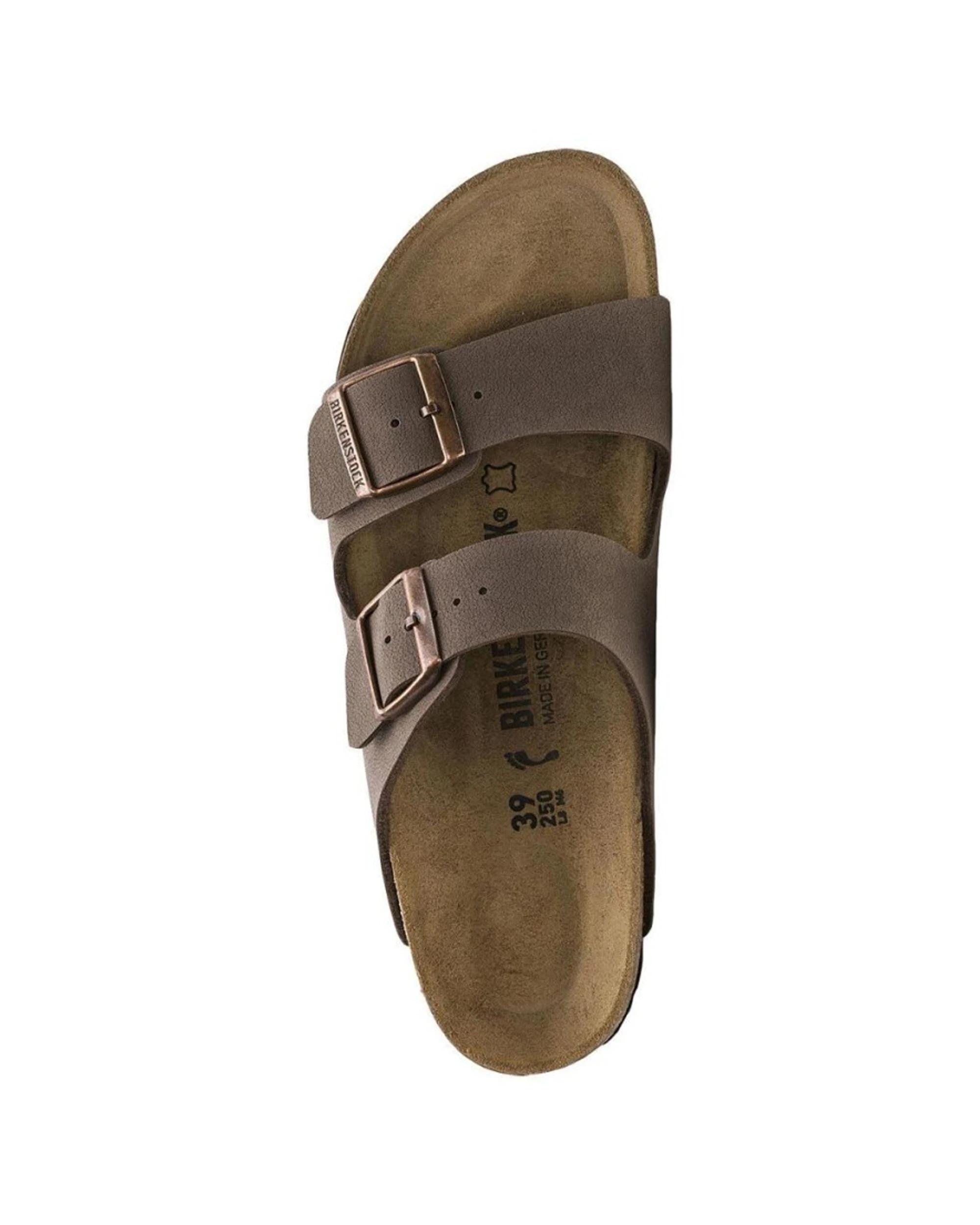 2 Birkenstock Arizona BirkiBuc Sandals Regular Width MOCCA, 2 of 5