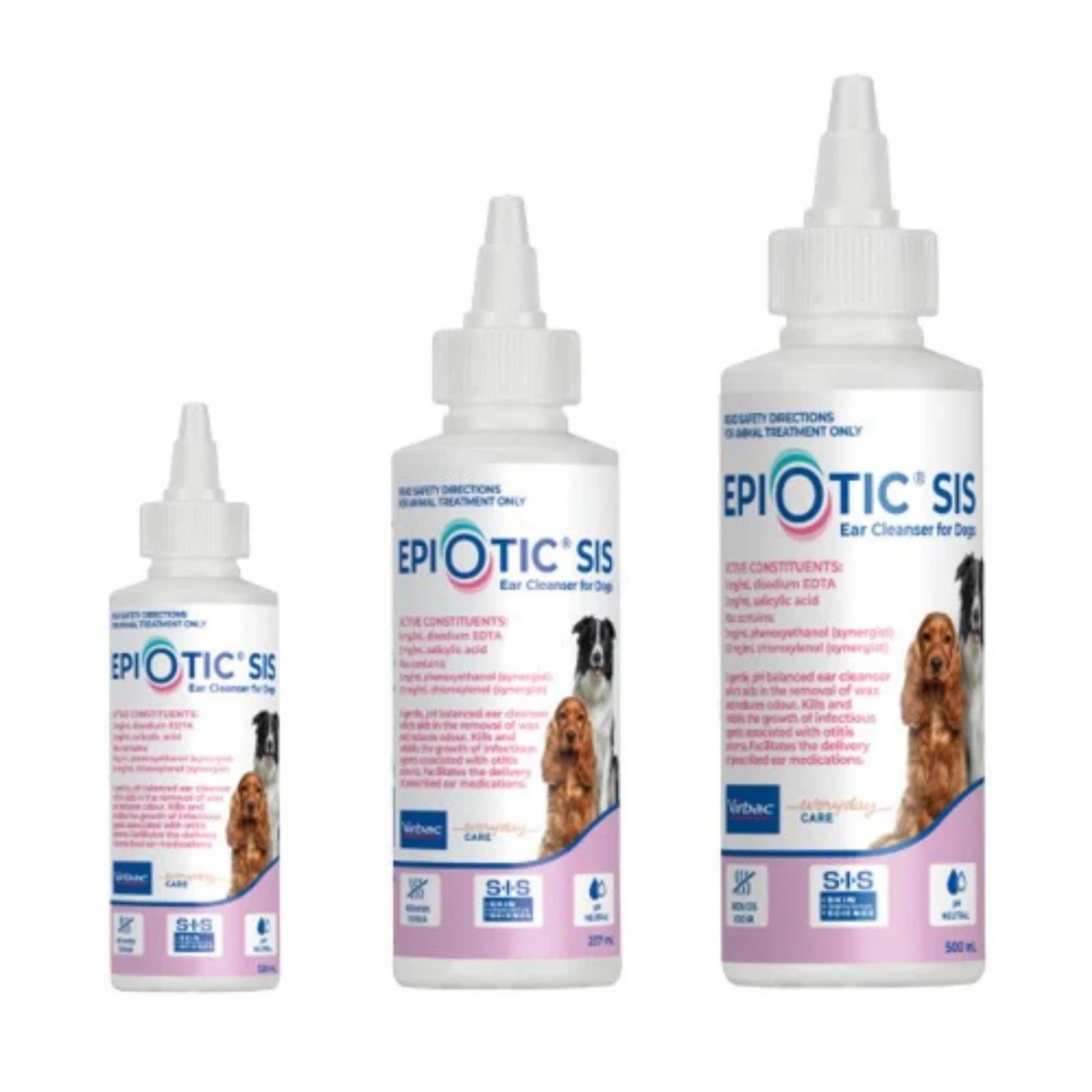 2 Virbac Epi Otic Sis Ear Cleanser For Dogs - 237ml, 2 of 2
