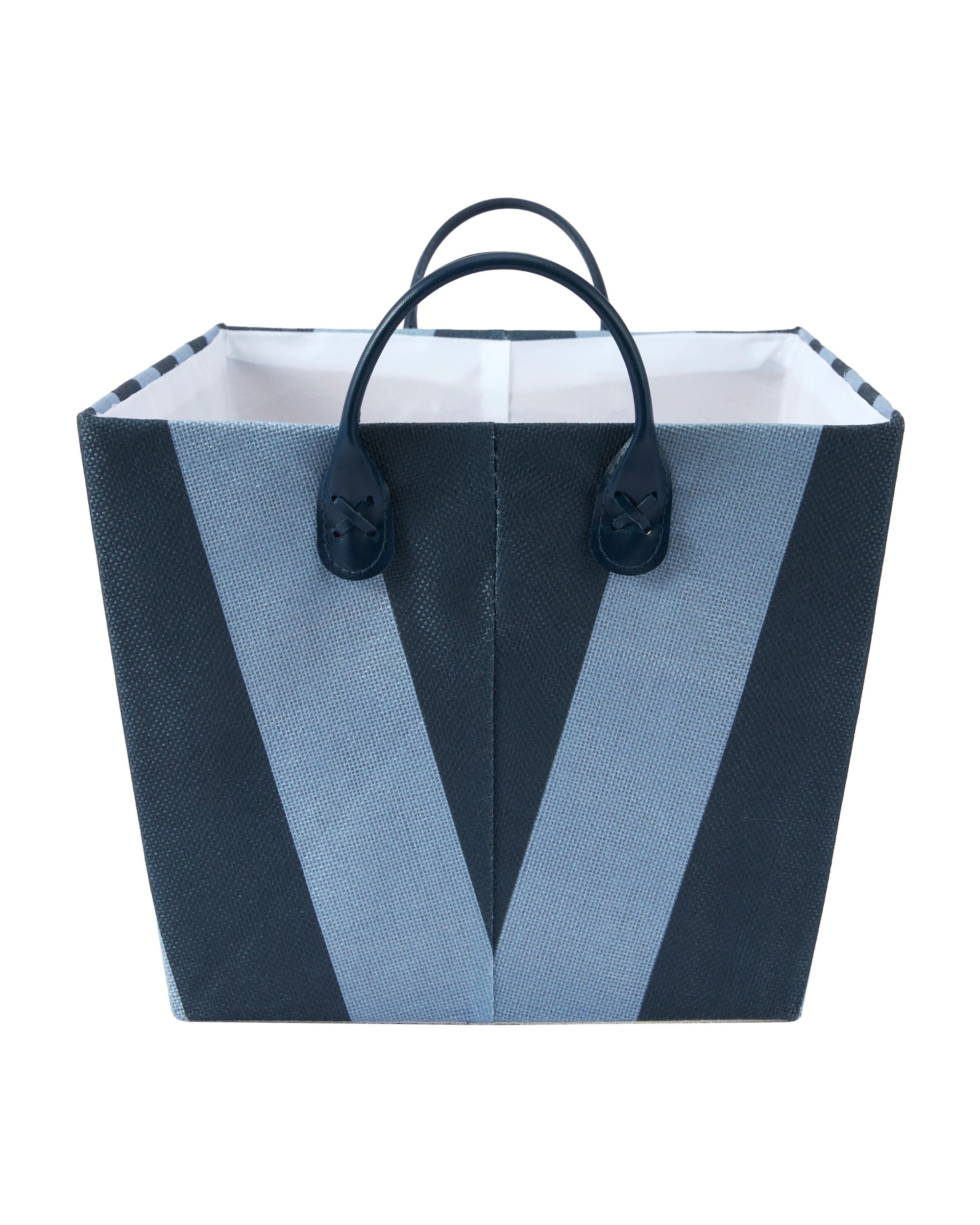 2 Tapered Basket - Blue Stripe, 2 of 5