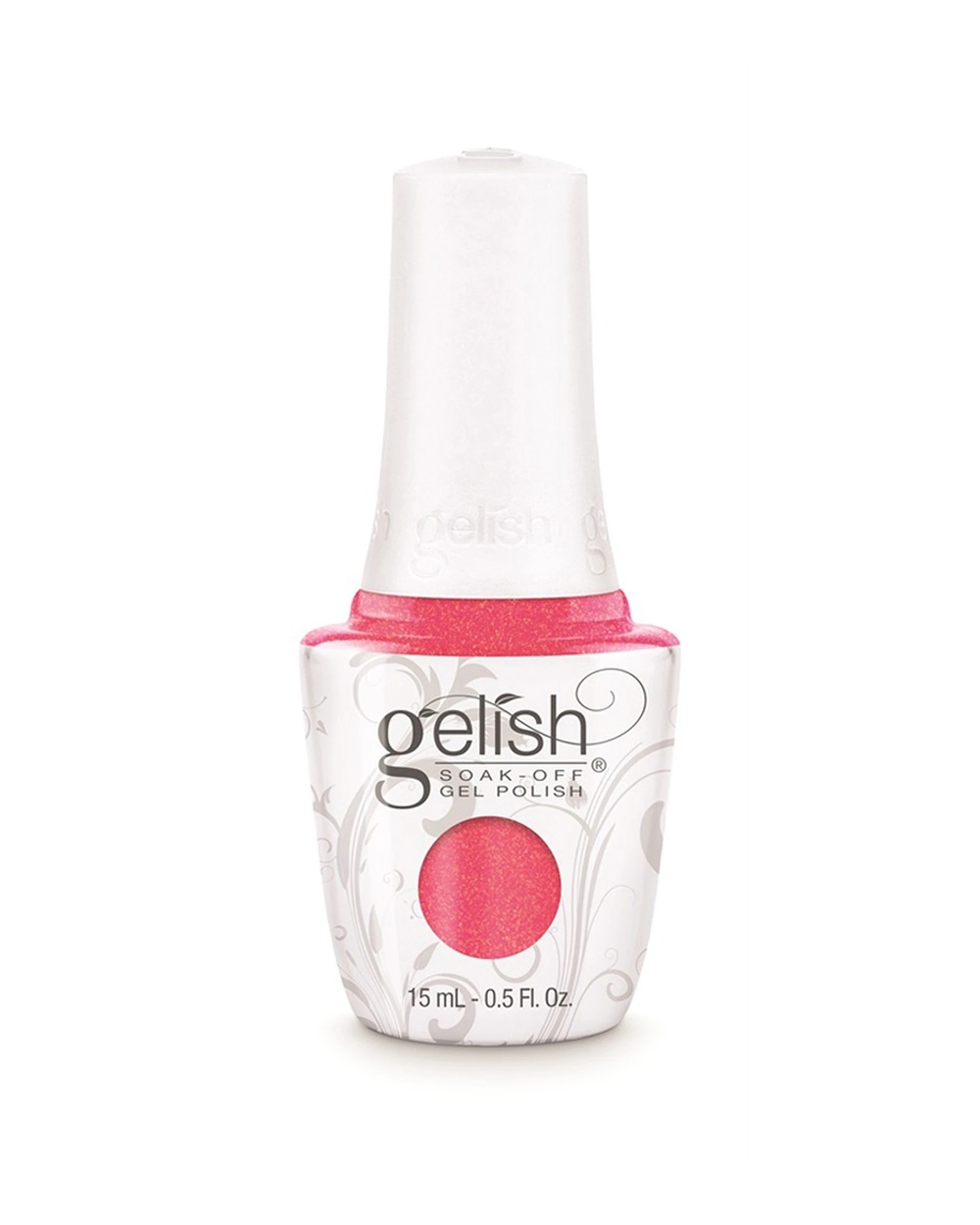 1 Gelish Mini UV LED Soak Off Gel Nail Polish Hip Hot Coral 15ml - Pink, 1 of 2
