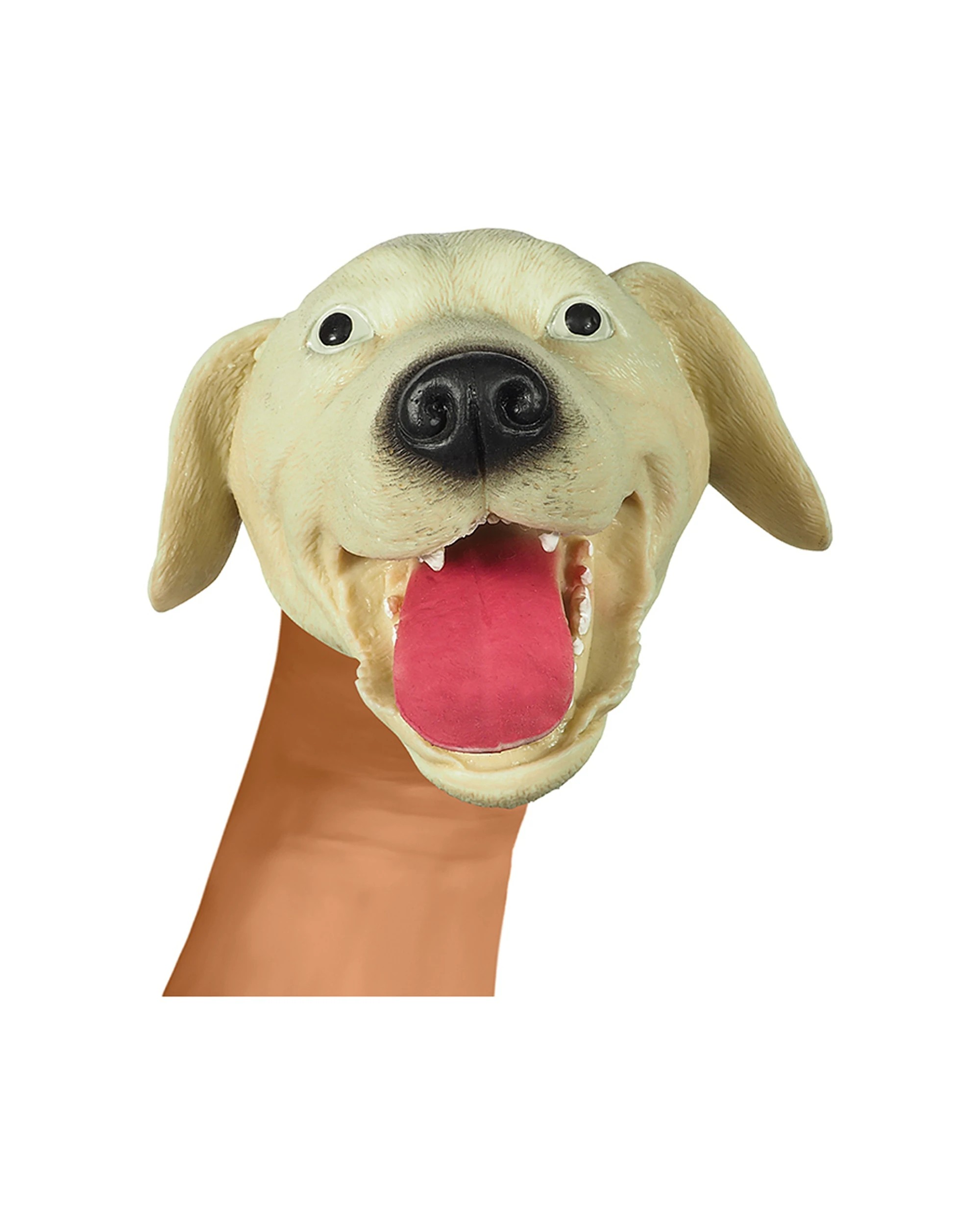 2 Schylling Stretchy Dog Hand Puppet Kids Toy 15cm - Multi, 2 of 4
