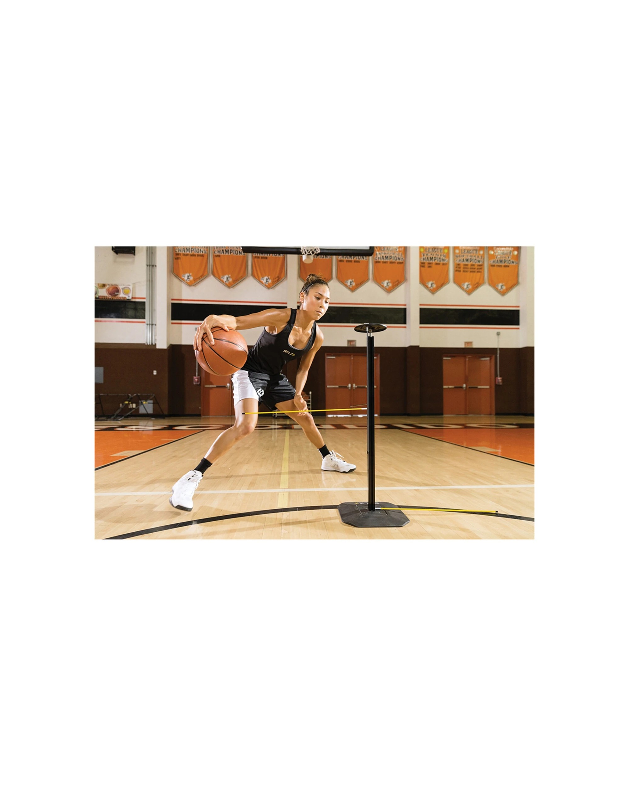 5 Sklz 36 Dribble Stick Adjustable Arms Basketball Training Aid 36 Inch - Black, 5 of 5