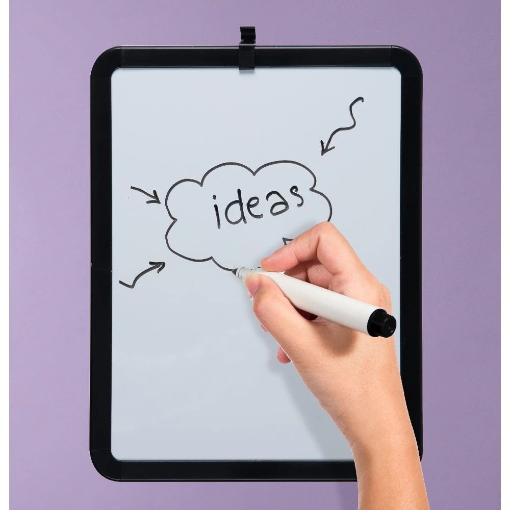 4 Keji 216 x 279mm Mini Whiteboard Black, 4 of 4