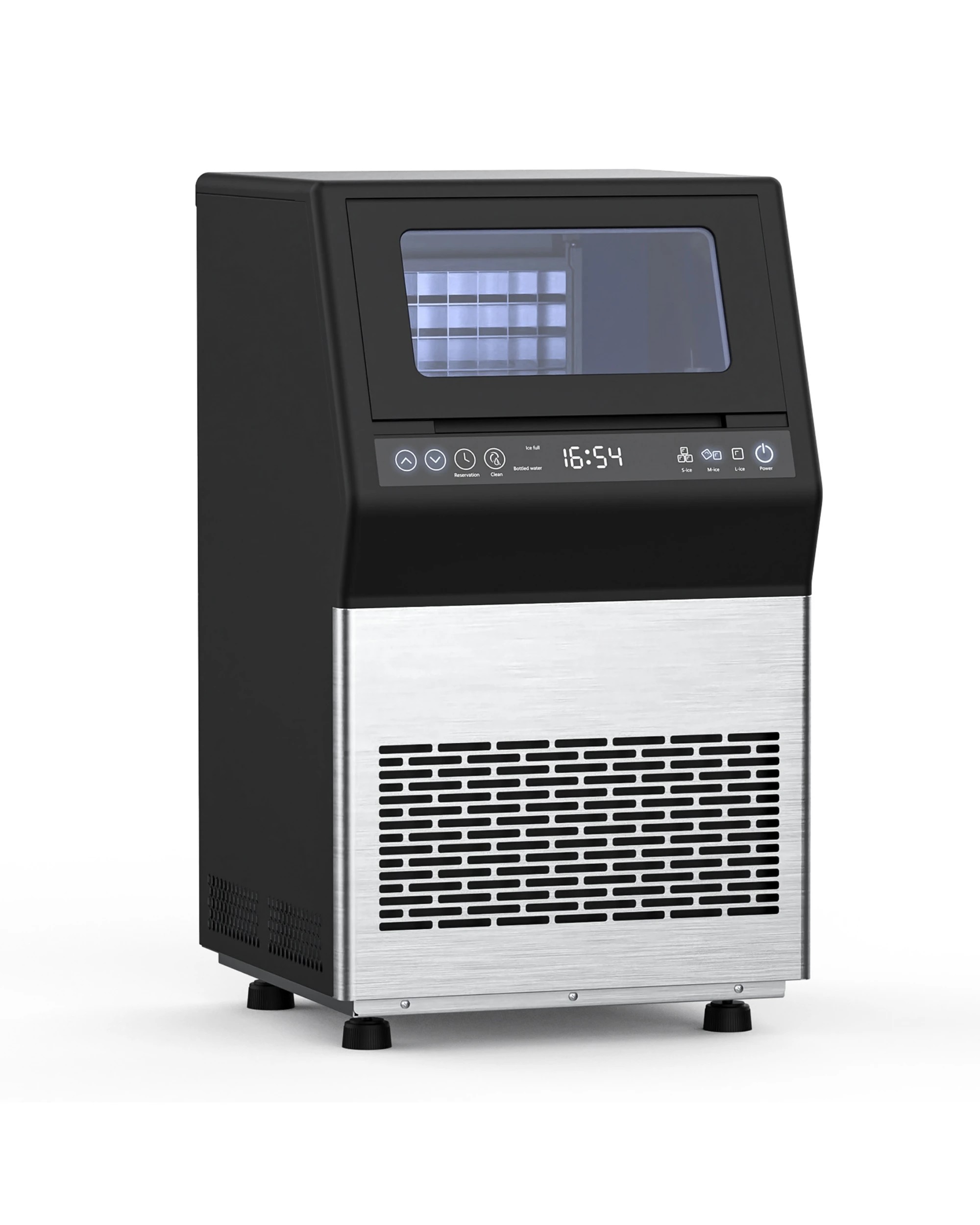 1 Advwin Commerical Ice Maker - Silver, 1 of 5