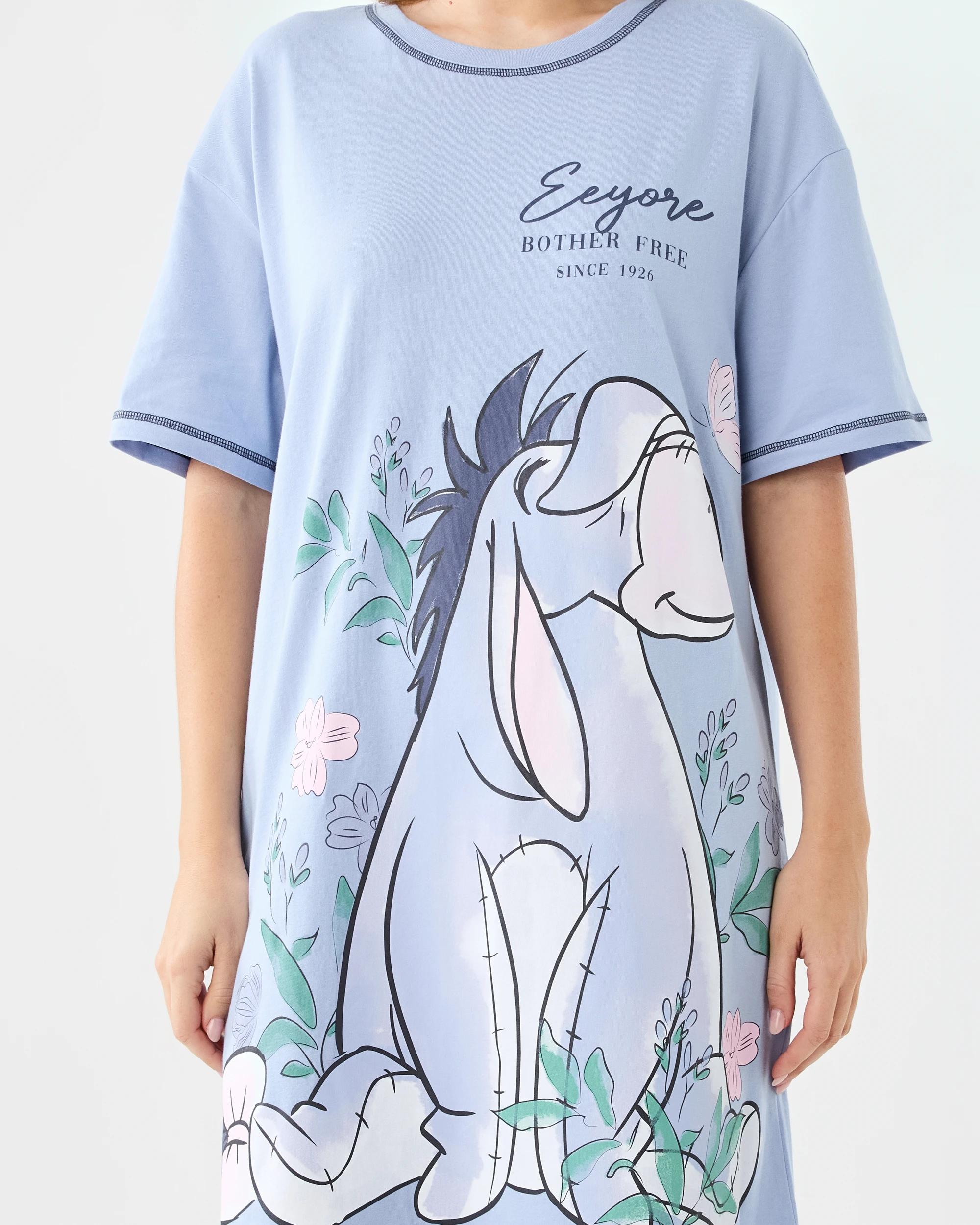 6 Eeyore License Cotton Knit Nightie Eeyore Plp, 6 of 7