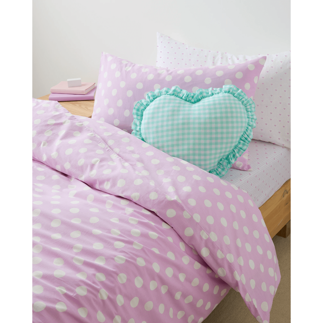 4 Target Cara Kids Australian Cotton Quilt Cover Set
 - Single Bed
 - Purple, 4 of 5