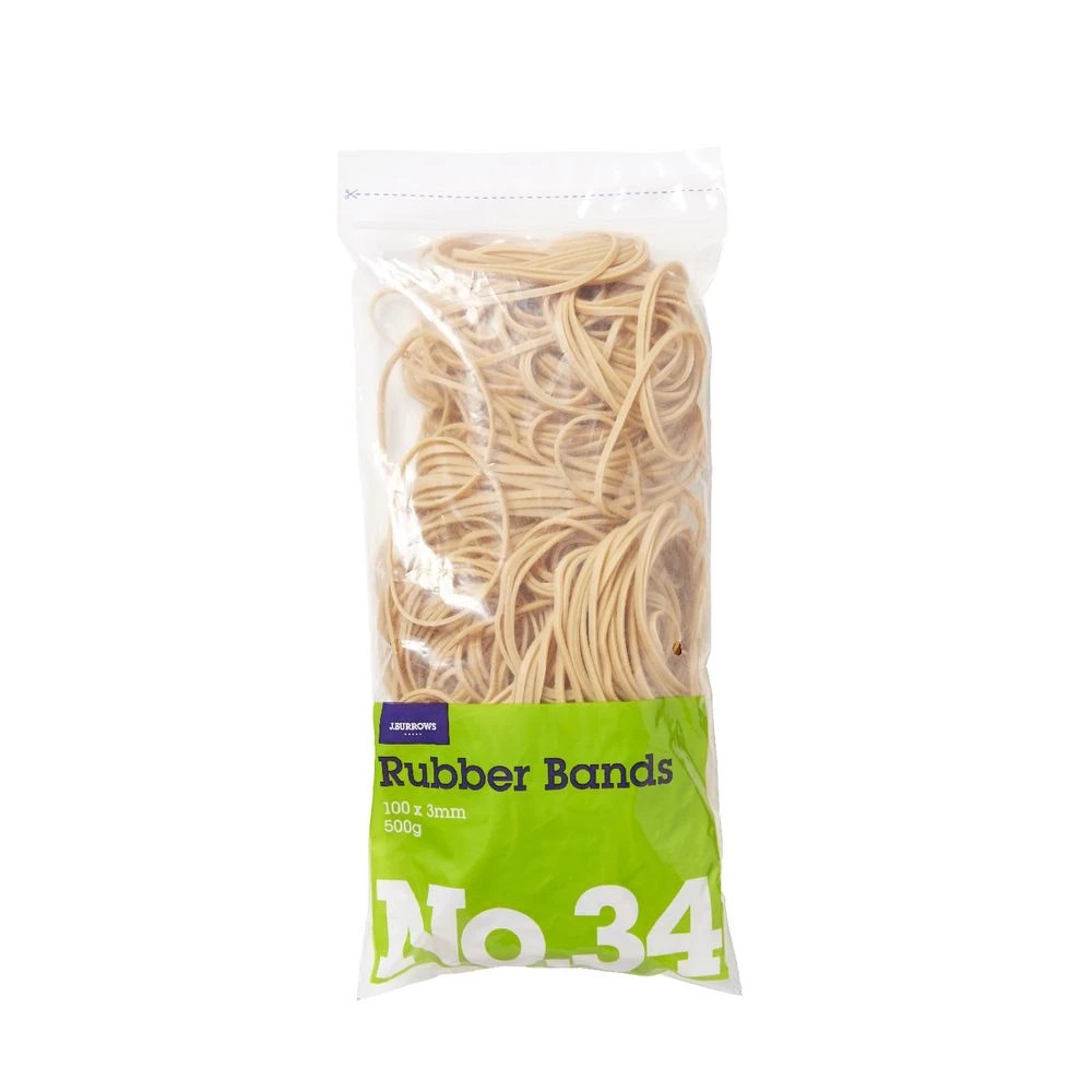 2 J.Burrows No.34 Rubber Bands 500g, 2 of 2