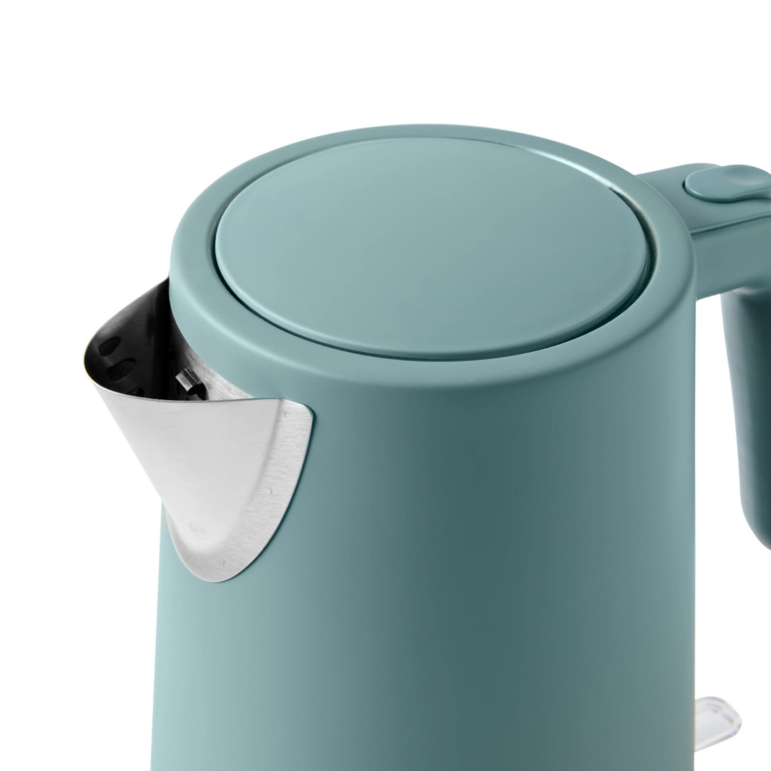 3 1.7L Linear Soft Touch Kettle - Dark Green, 3 of 8