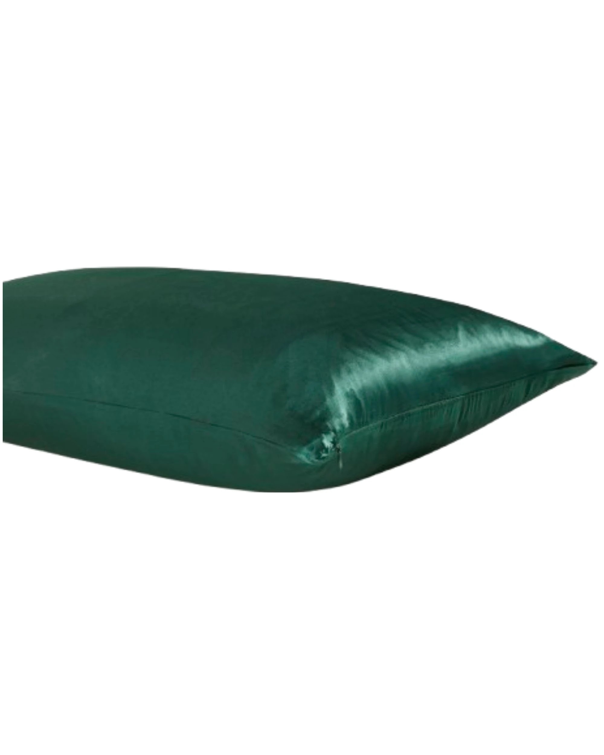 3 Gioia Casa 2-Pack Mulberry Silk Pillowcases Soft Hypoallergenic - Emerald Green, 3 of 3