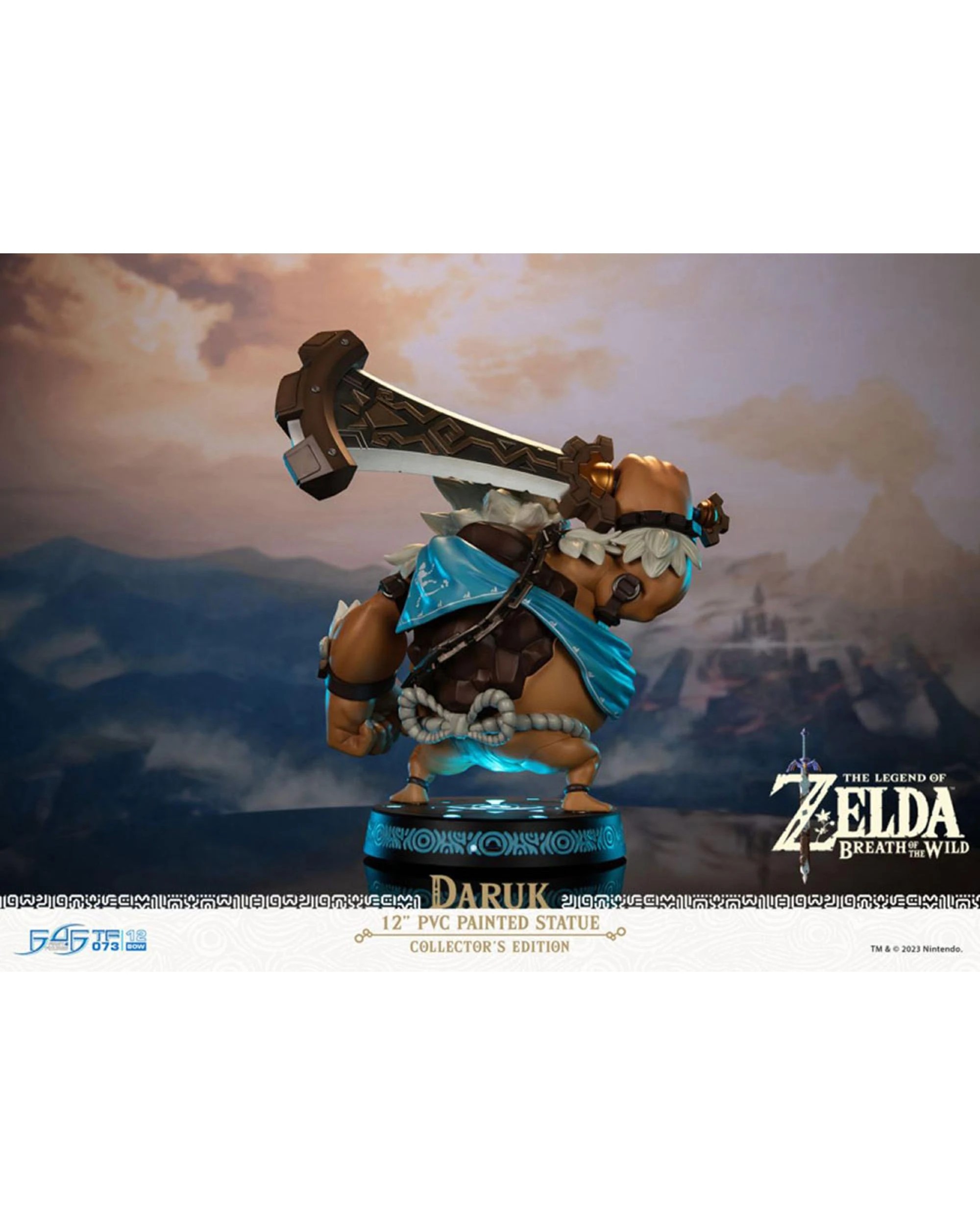 3 The Legend of Zelda Breath of the Wild Daruk Collectors Edition PVC Statue, 3 of 7