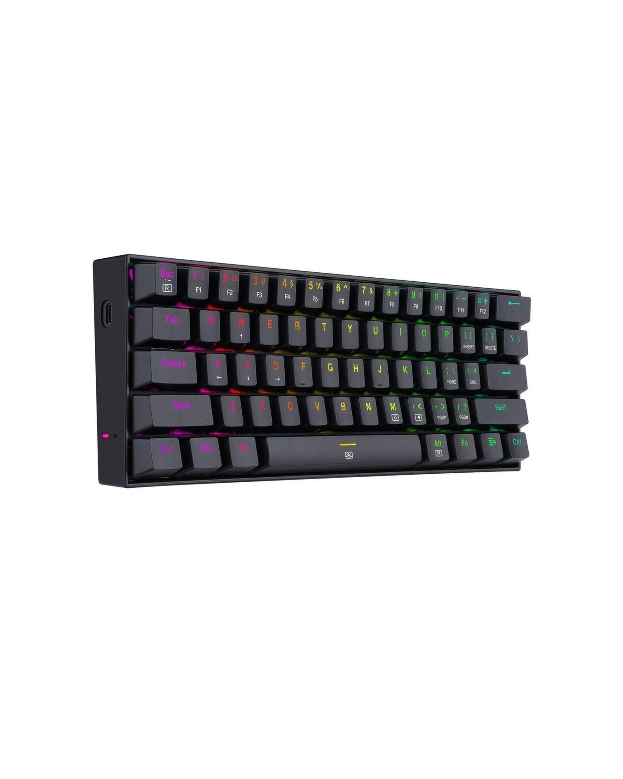3 Redragon K630RGB Dragonborn Black 65% Mechanical RGB Gaming Keyboard, 3 of 9