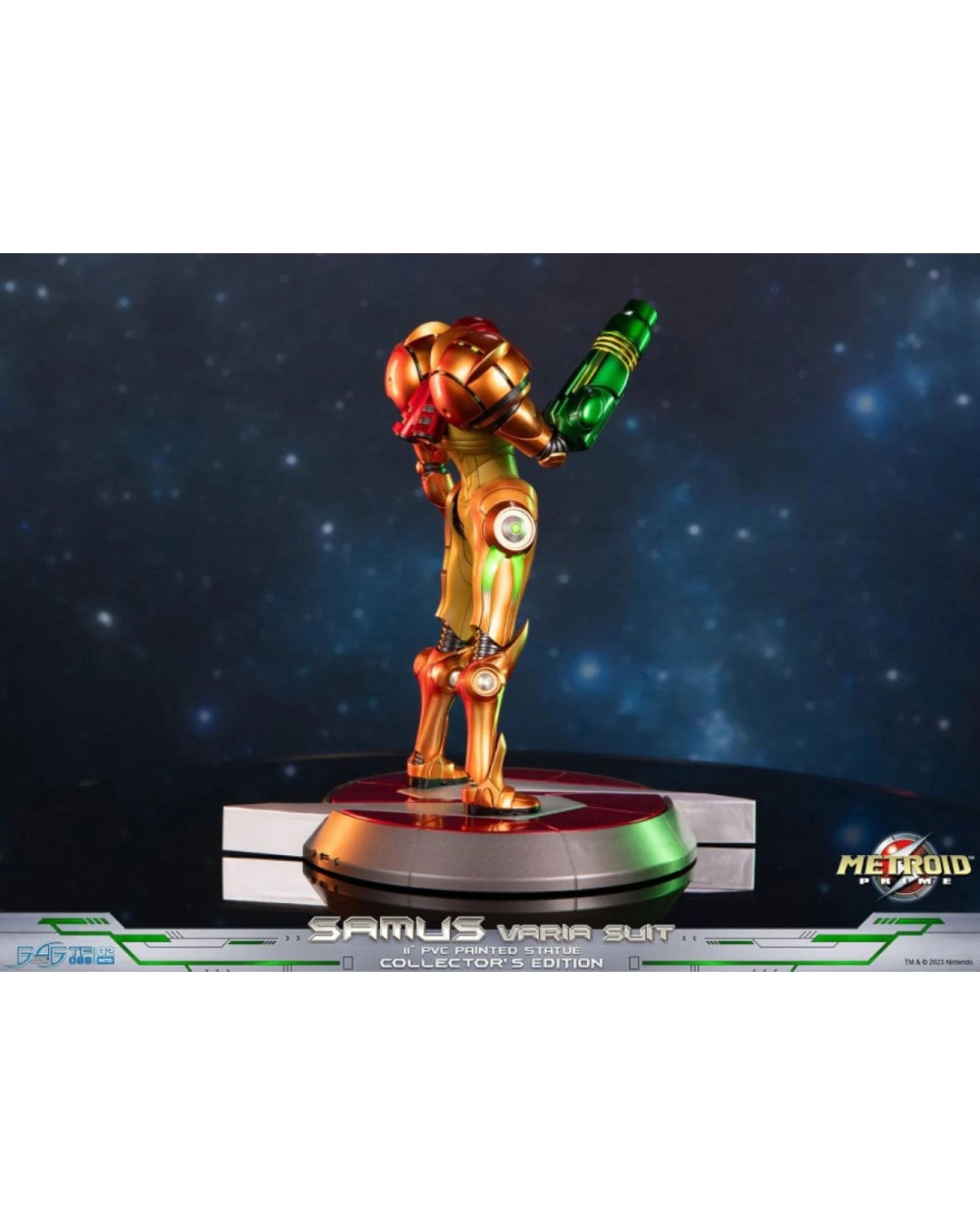 3 Metroid Prime Samus Varia Suit PVC Statue Collectors Edition, 3 of 7