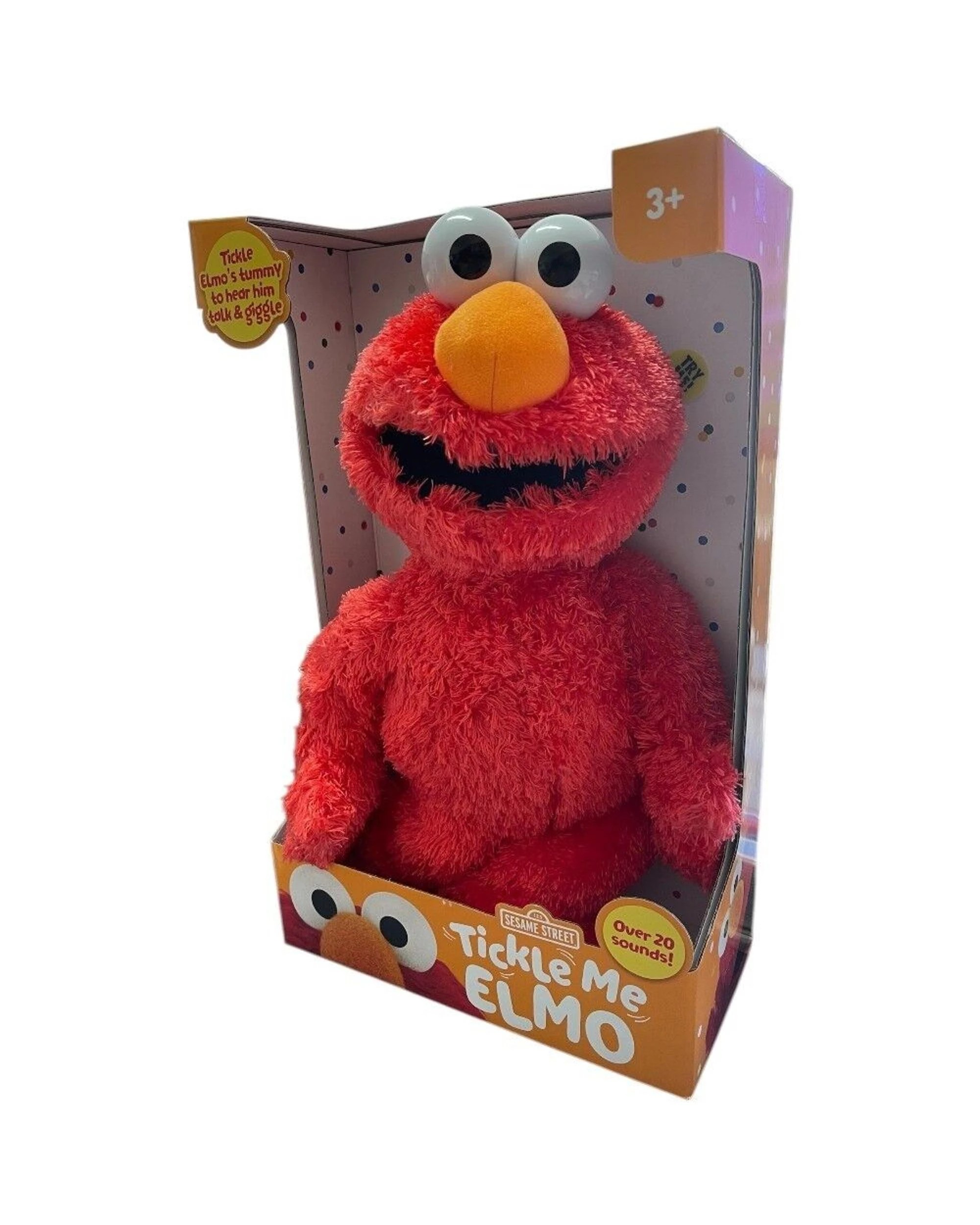 2 Sesame Street Tickle Me Elmo Plush, 2 of 2