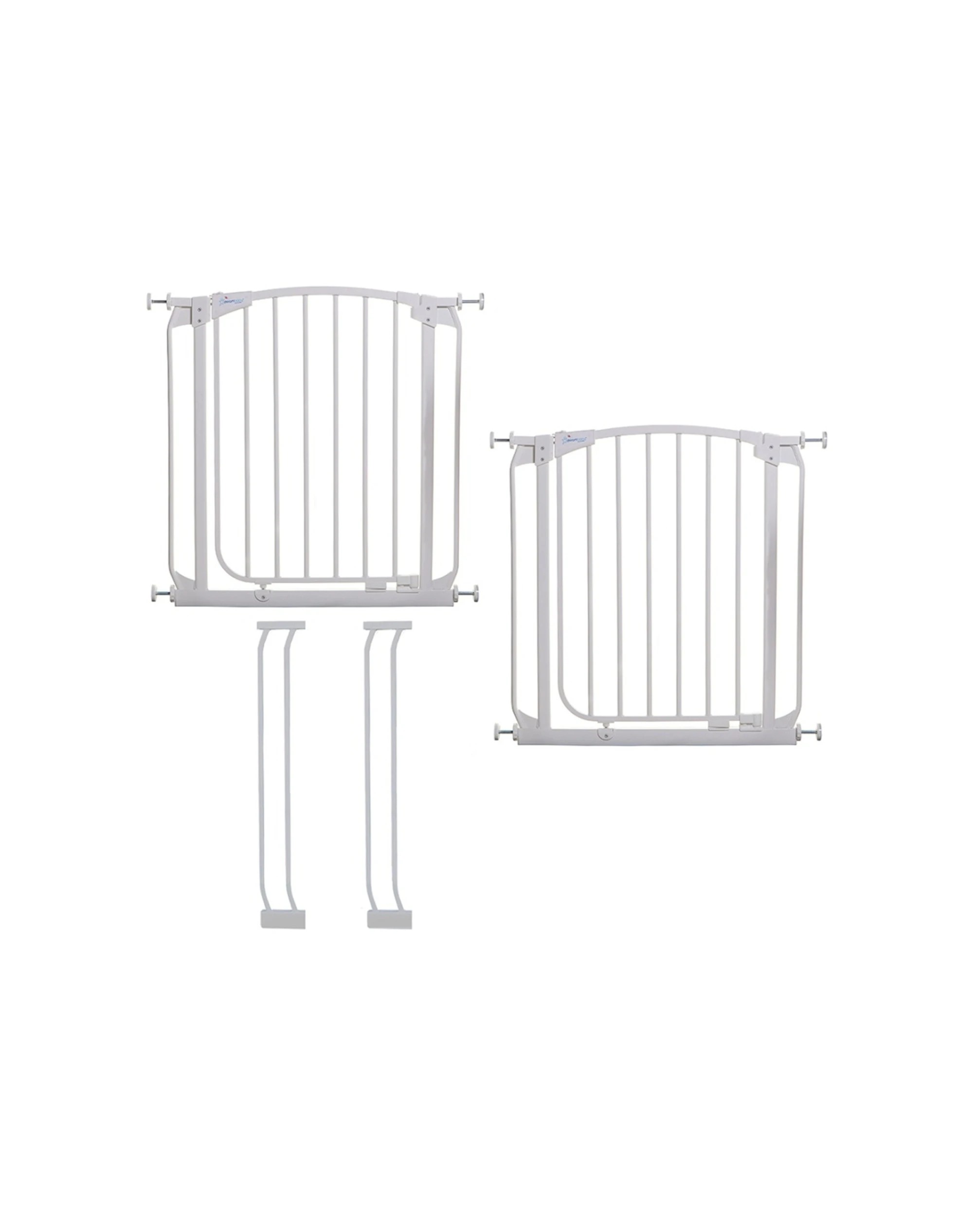 1 Dreambaby 4pc Chelsea Pressure Mounted Baby Safety Gate Extensions - White, 1 of 1