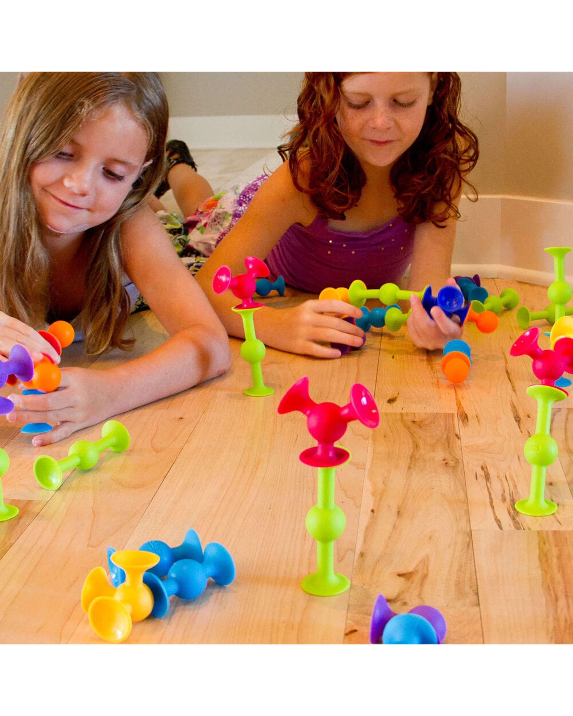 7 FAT BRAIN TOY CO 24pc Squigz Starter Suction Construction Set - Multi, 7 of 8