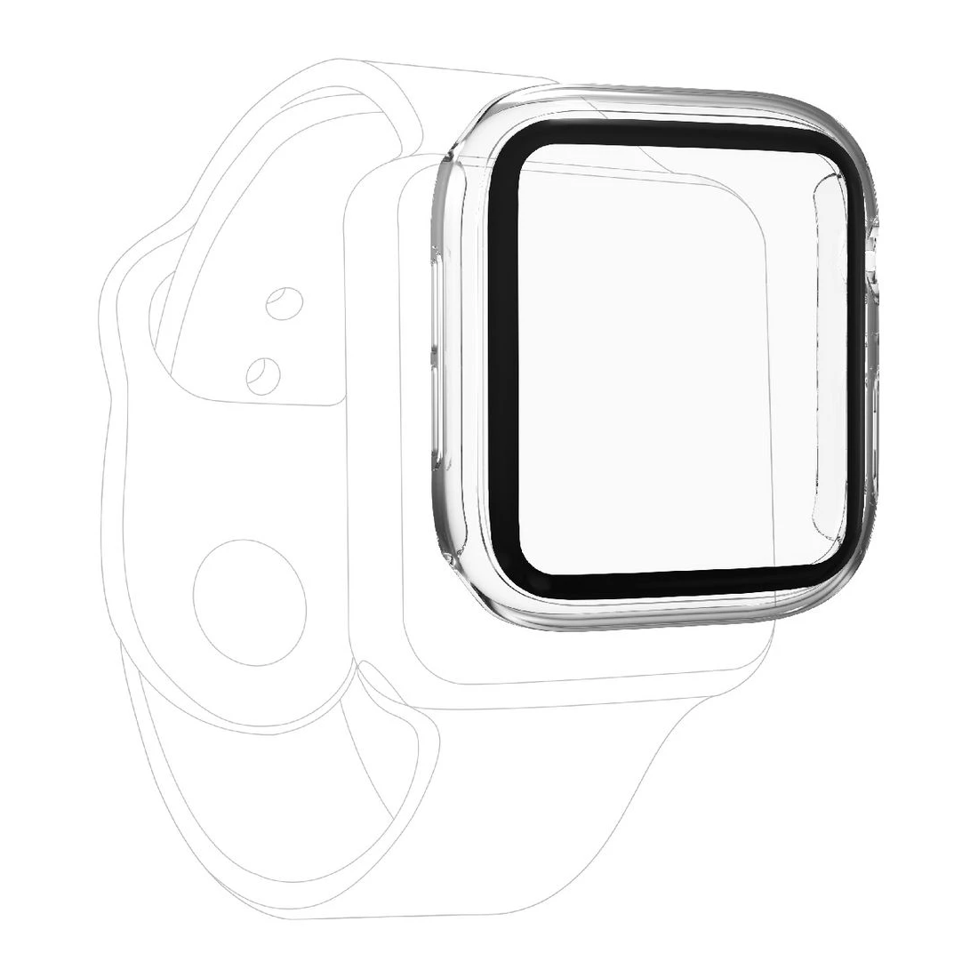 2 ZAGG InvisiShield GE 360 Screen Protector Apple Watch 40/41mm, 2 of 3