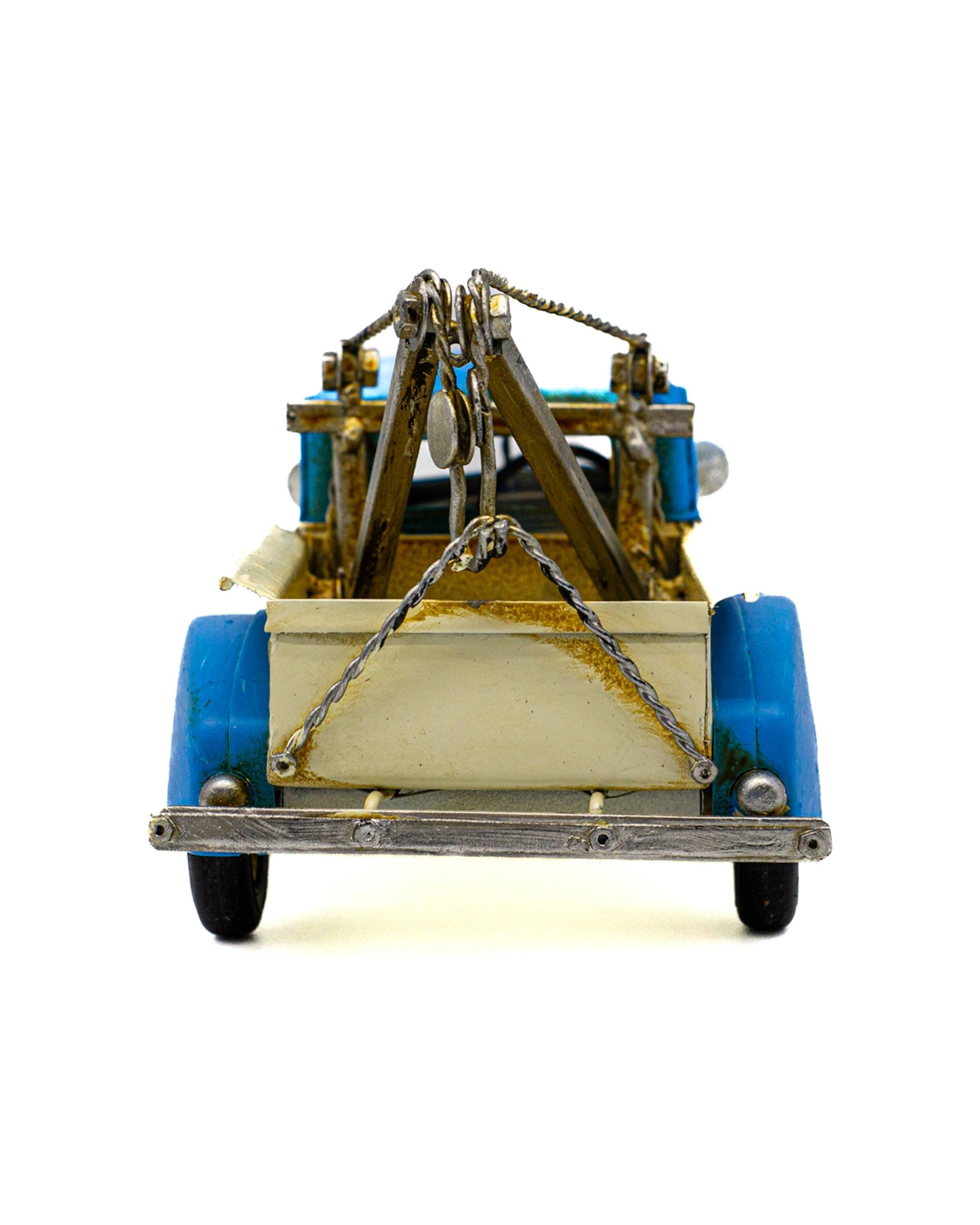 3 Boyle Vintage Tow Truck Metal Ornament Home Decor 29cm - Multi, 3 of 4