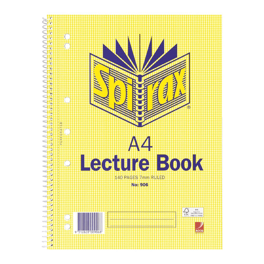 5 Spirax A4 Lecture Book No. 906 140 Page, 5 of 5