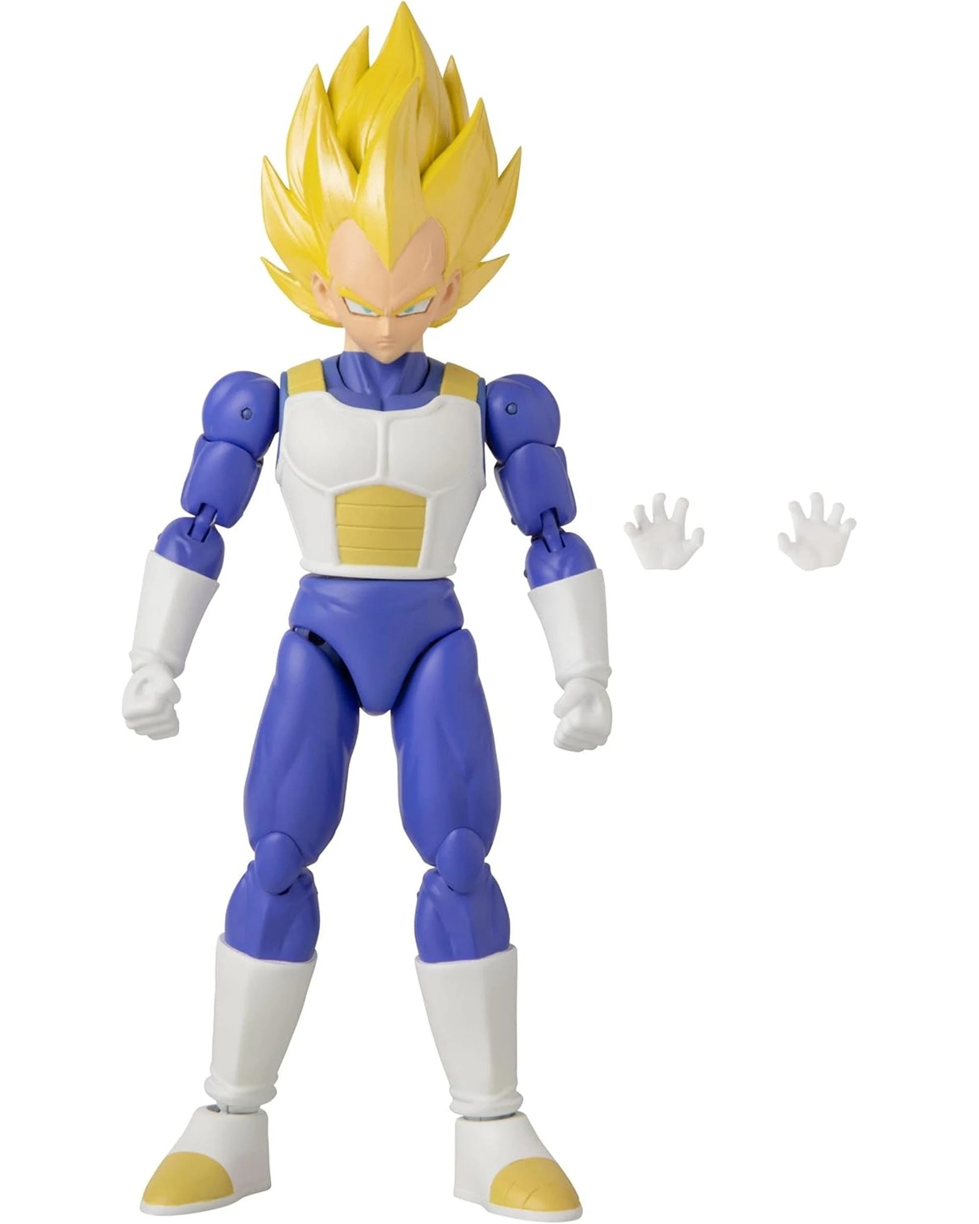 3 Dragon Ball Super Dragon Stars Super Saiyan Vegeta Version 2 Figure, 3 of 7