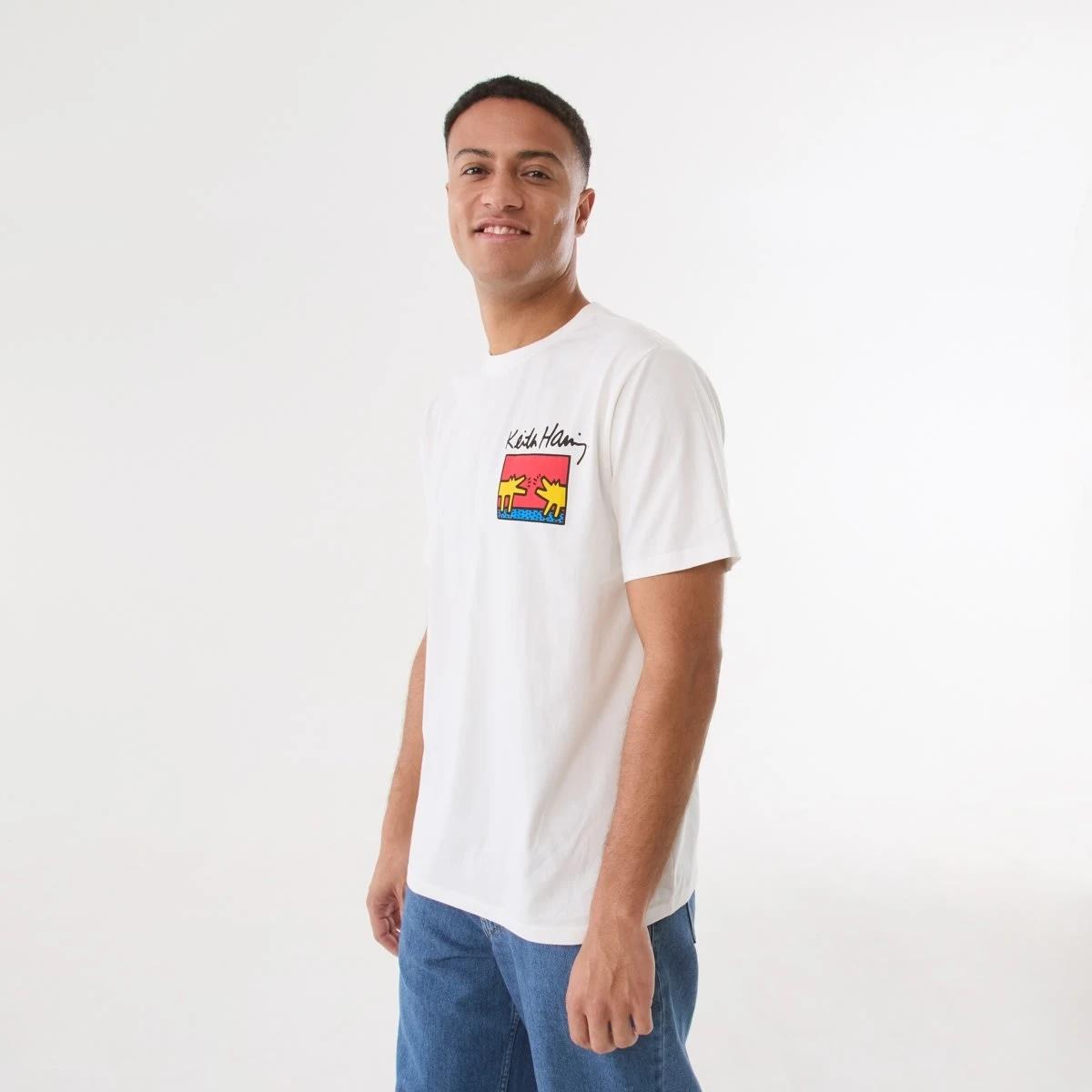 2 Keith Haring License T-shirt SNOW WHITE, 2 of 6
