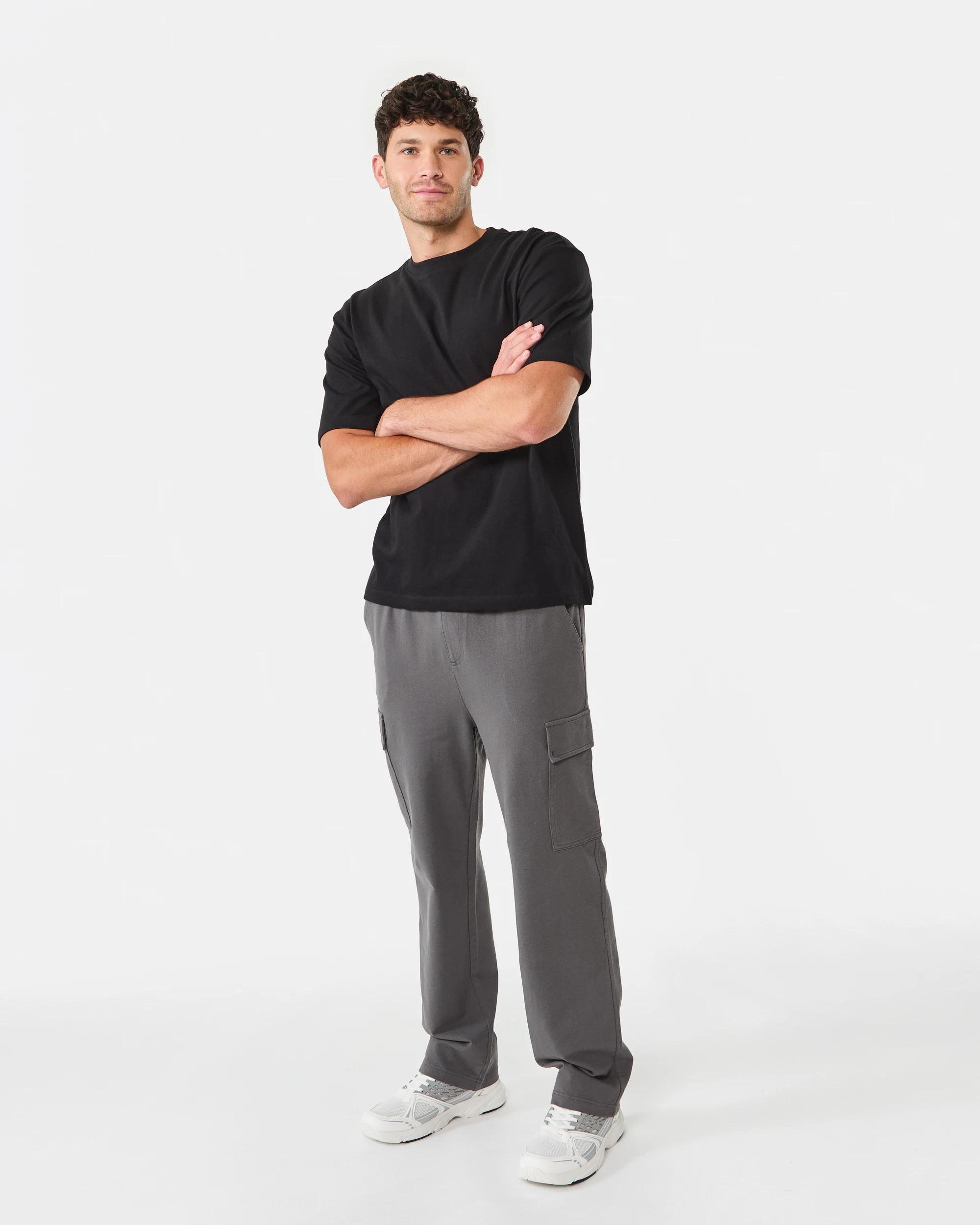 2 Oversized Heavyweight T-shirt BLACK, 2 of 7