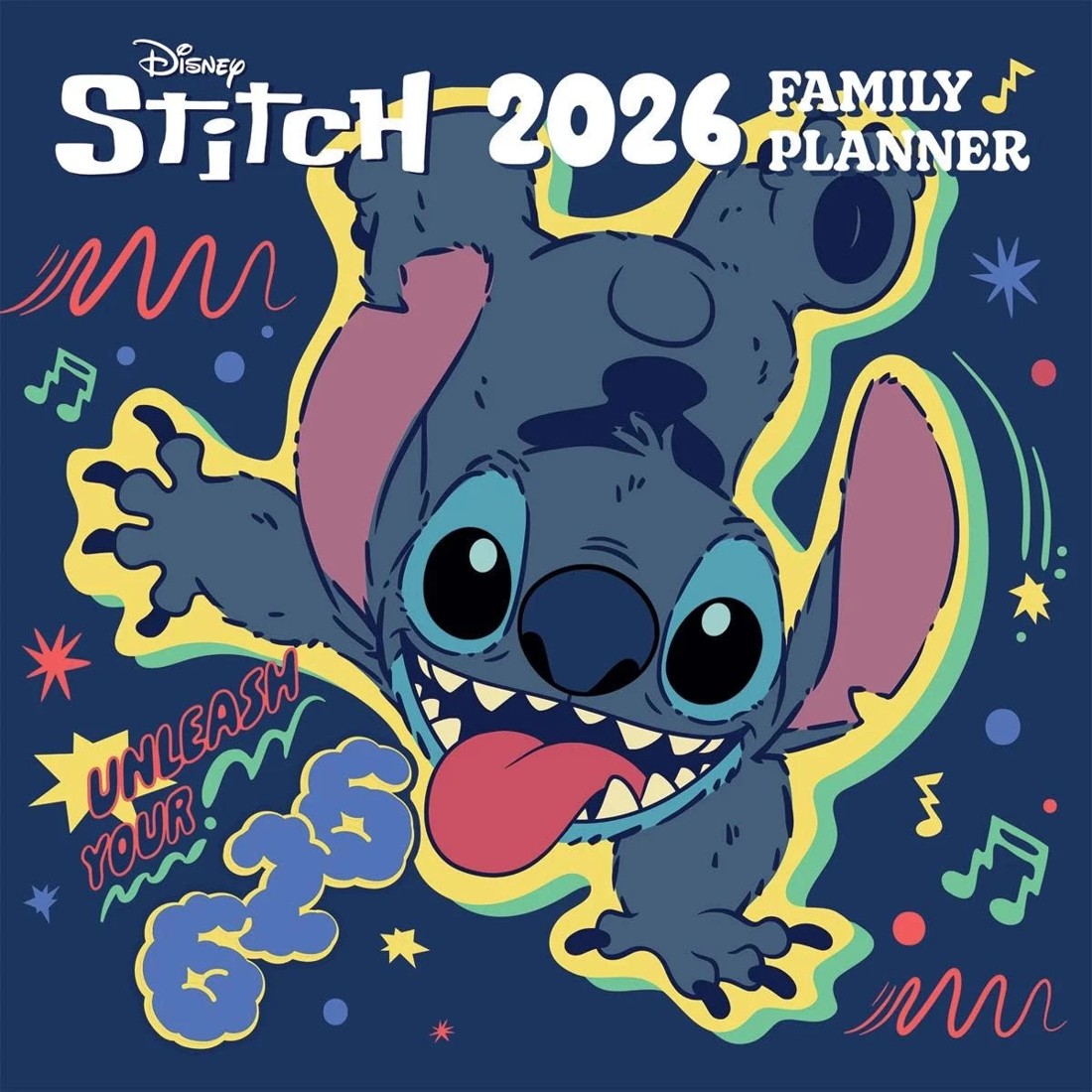 1 Disney Lilo & Stitch 2026 Family Planner, 1 of 4