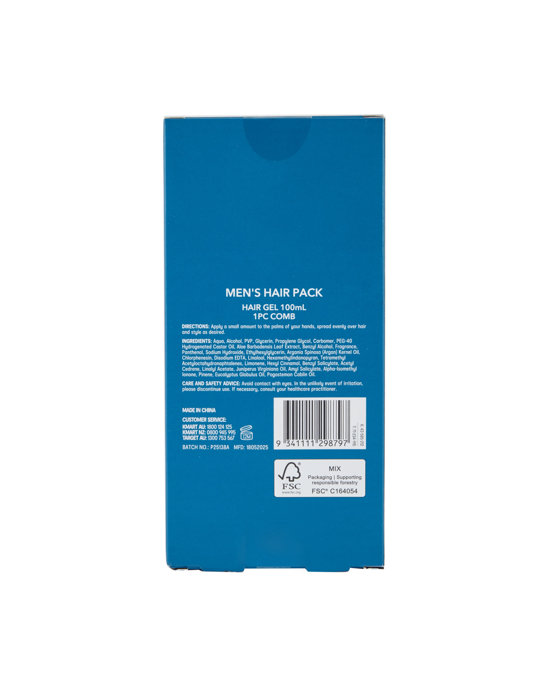 5 Groomsmith Men's Hair Pack, 5 of 5