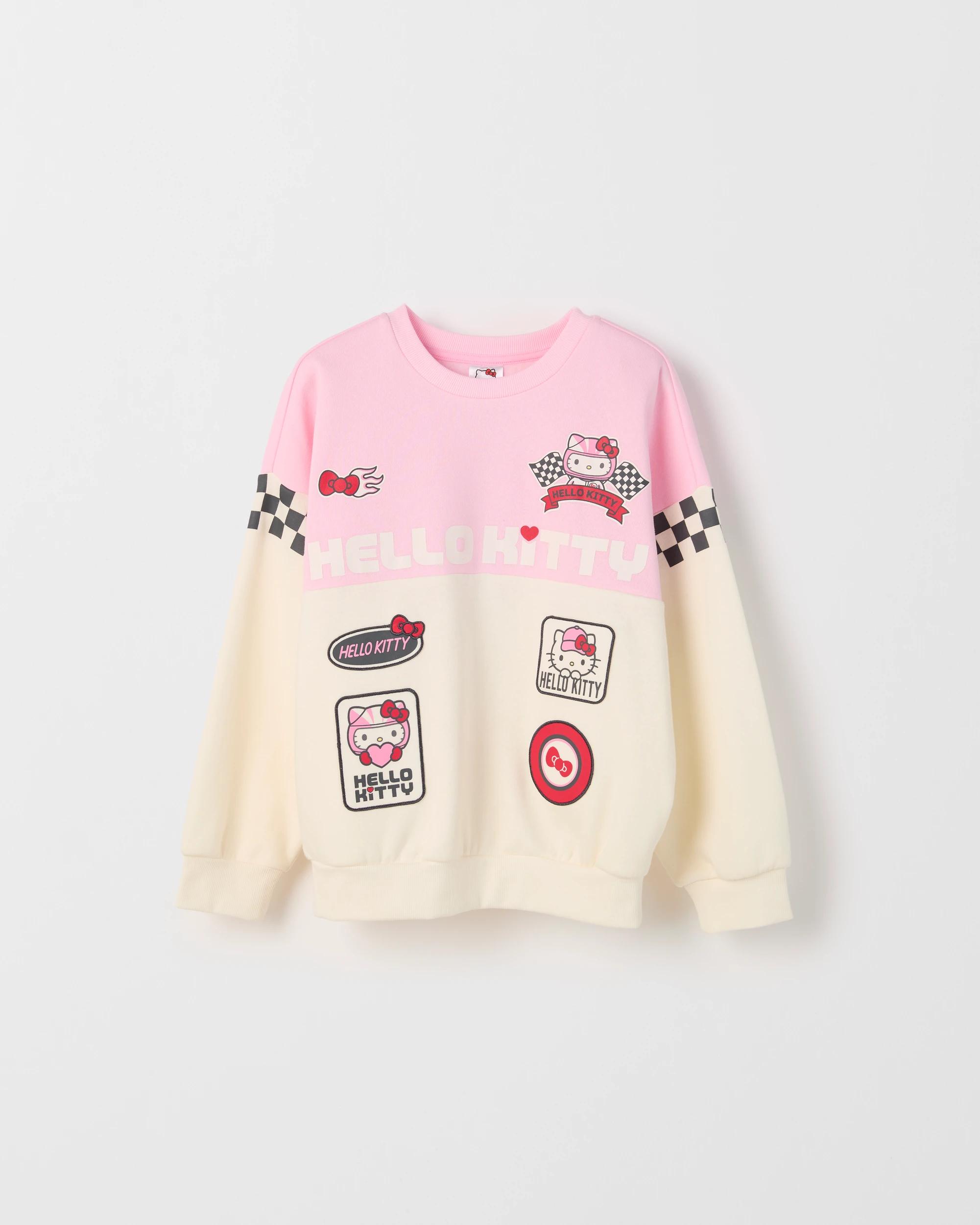 1 Hello Kitty Australian Cotton Blend Fleece Jumper , 1 of 3