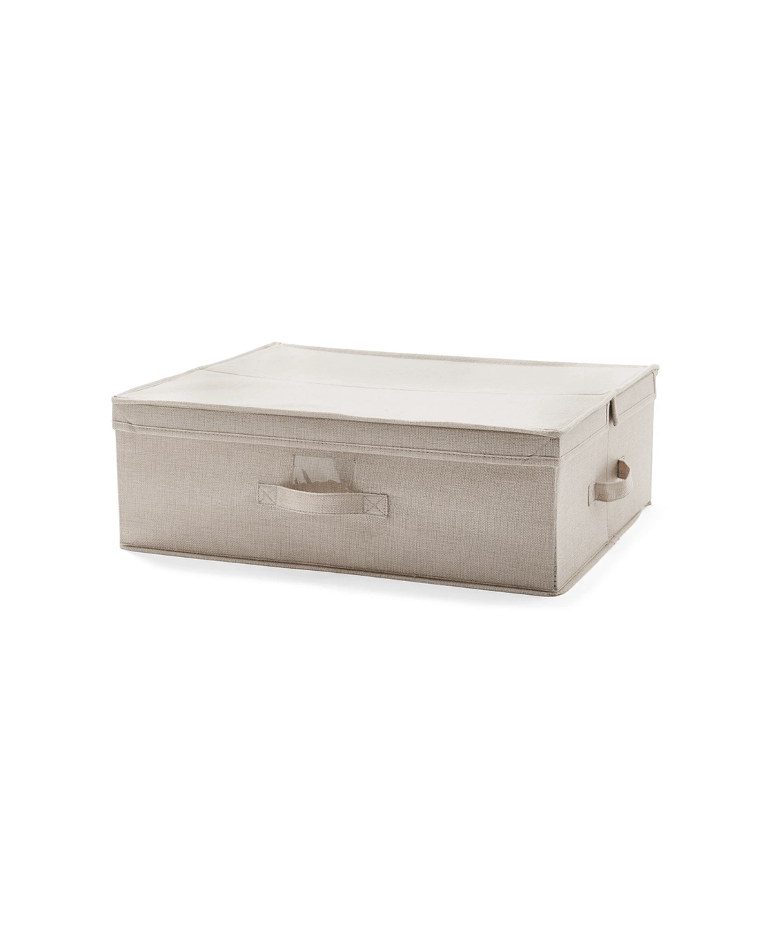 7 Linen Look Underbed Storage Box - Beige, 7 of 8