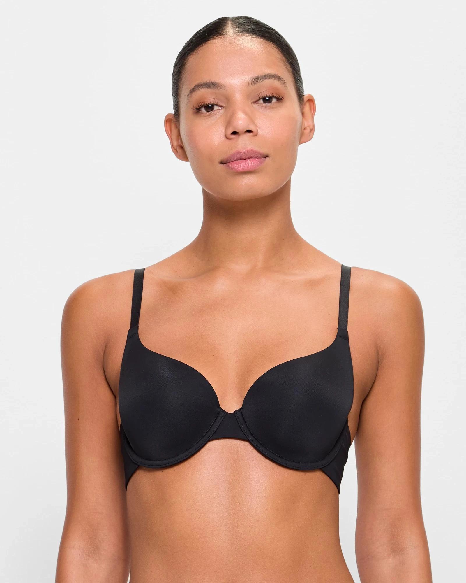 2 Target 2 Pack Everyday Comfort T-Shirt Bras BLACK, 2 of 4