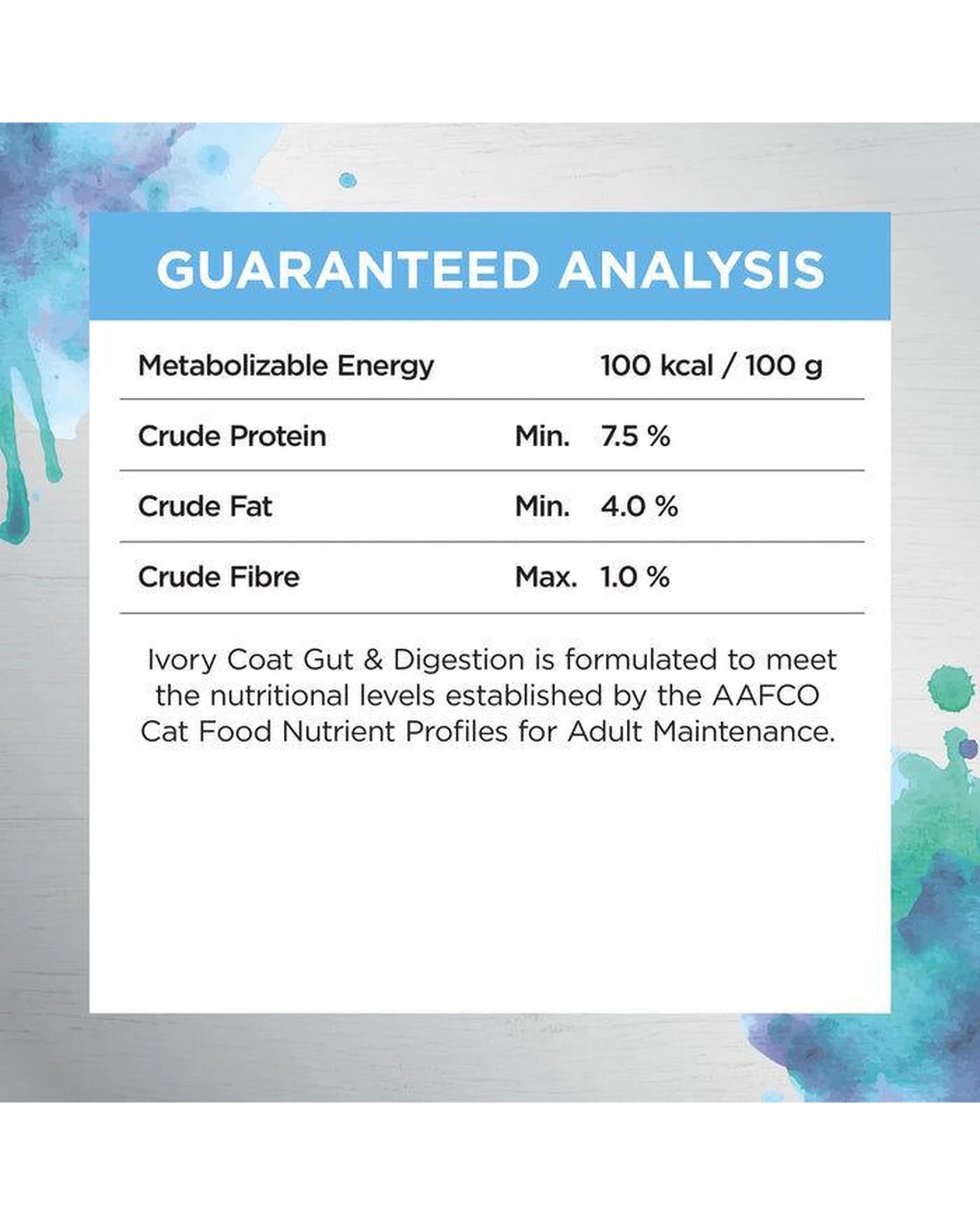 6 Ivory Coat Adult Inspired by Raw Gut & Digestion Cat Food Chicken 12 x 85g, 6 of 6