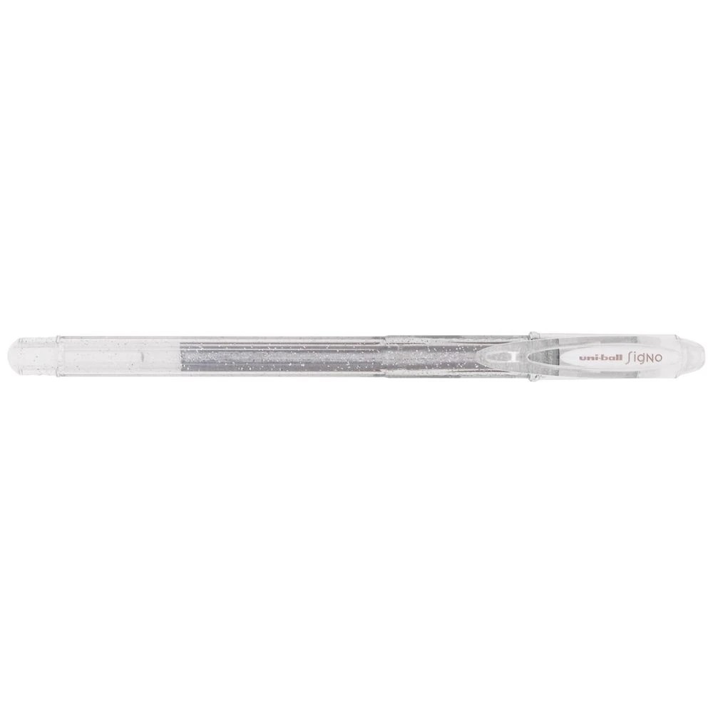 1 Uni-Ball Signo Sparkling Gel Pen Silver, 1 of 1