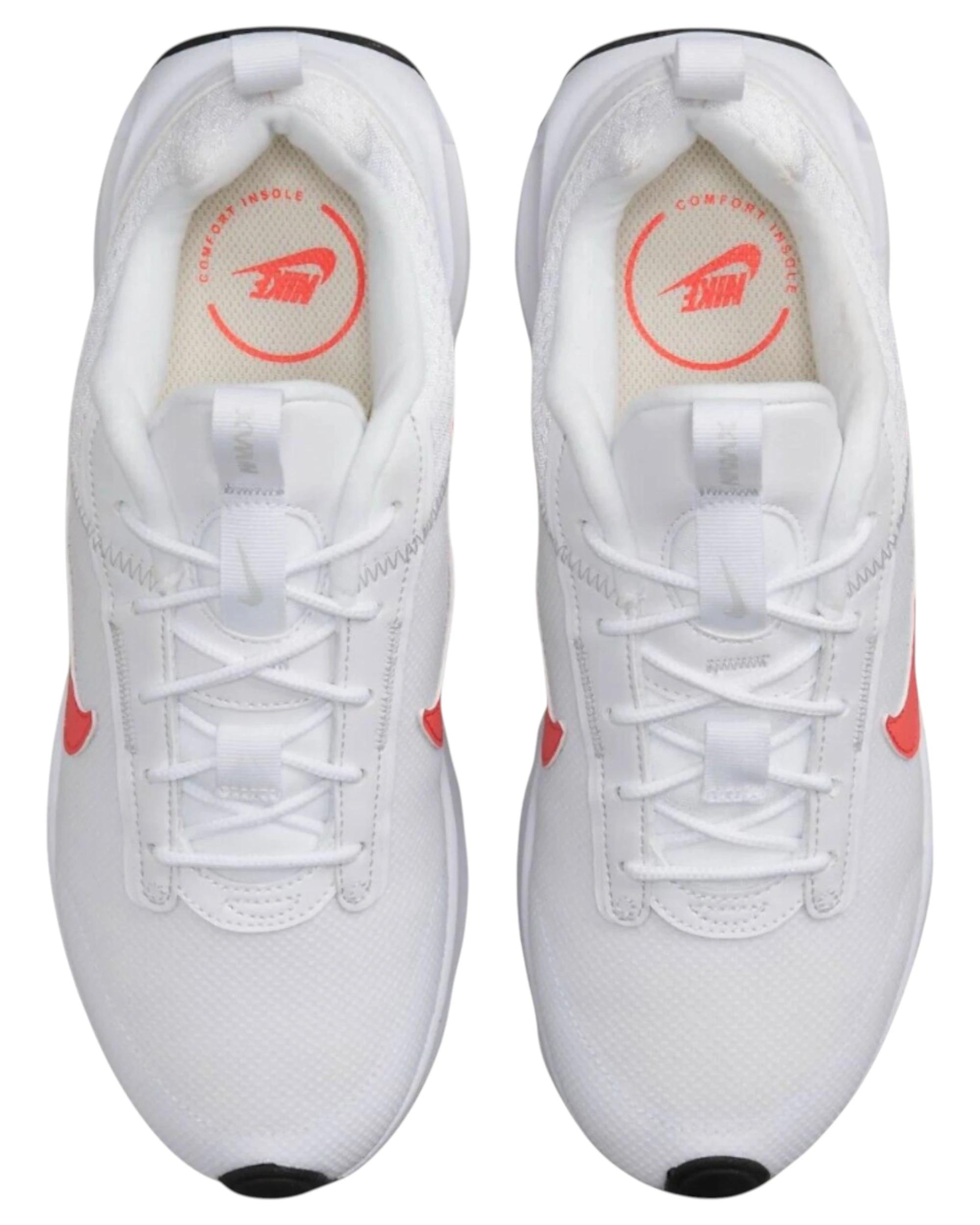 5 Nike Womens Air Max INTRLK Lite White/ Magic Ember Shoes WHITE/ MAGIC EMBER, 5 of 7