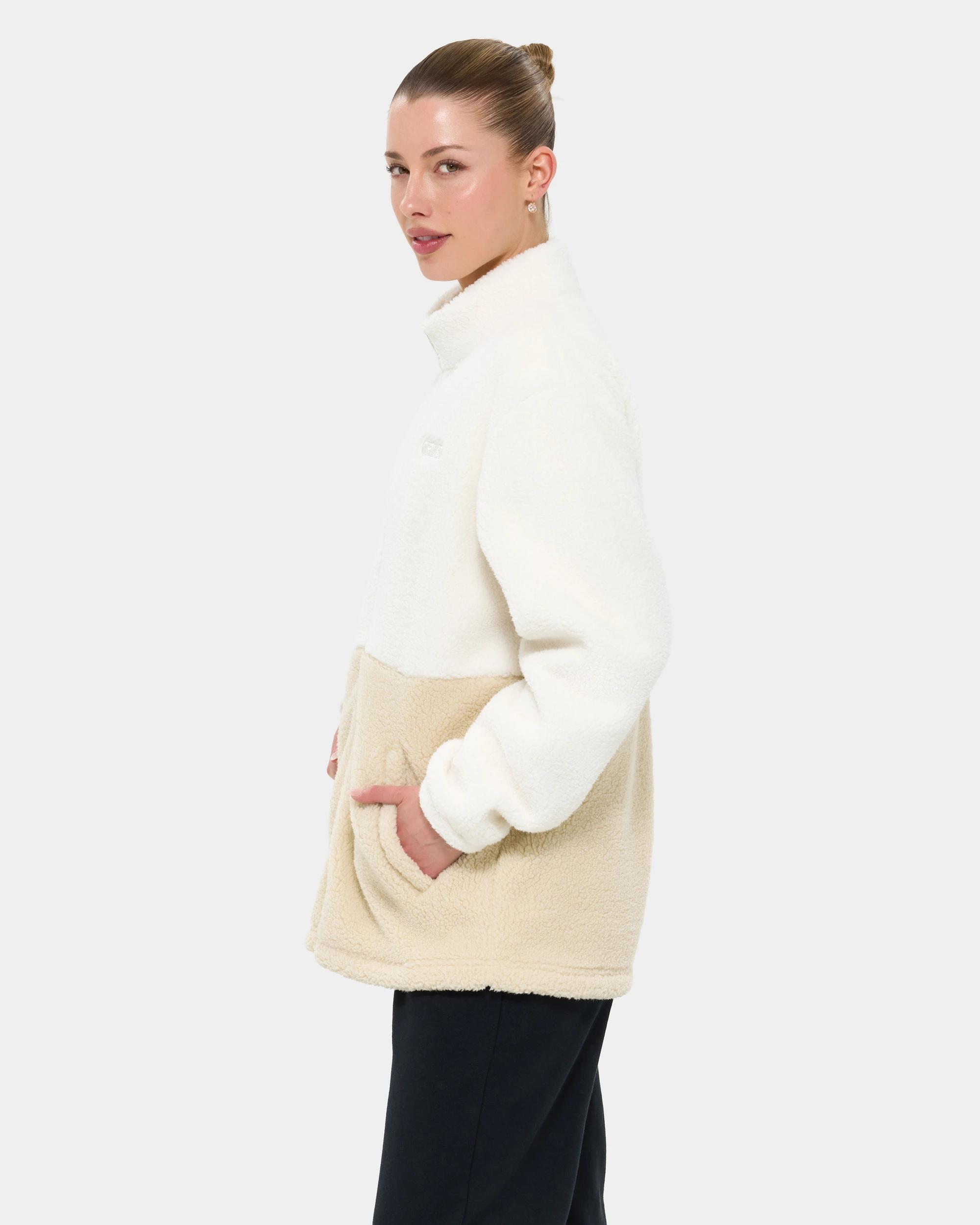 3 Fila Victoria Teddy Jacket GARDENIA, 3 of 7