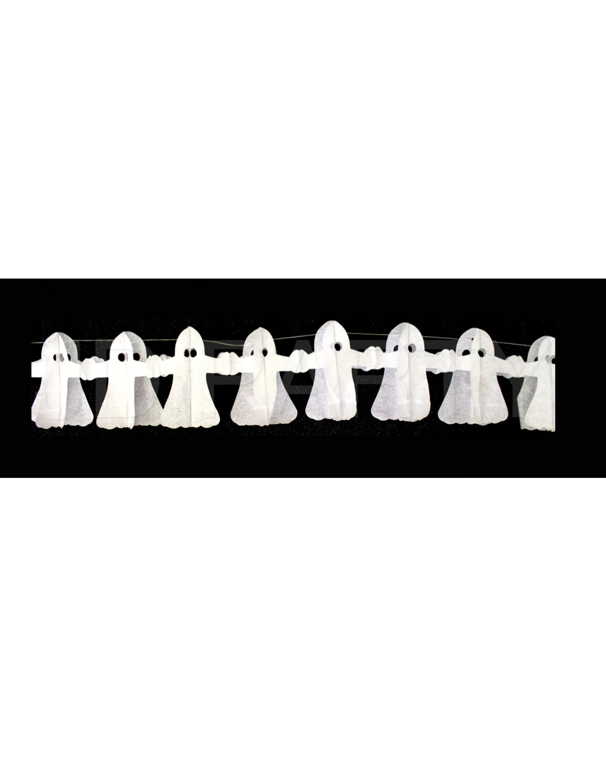 5 BR Costumes Halloween Paper Garland with Ghost Design, 1.8m Party Decoration, 5 of 5