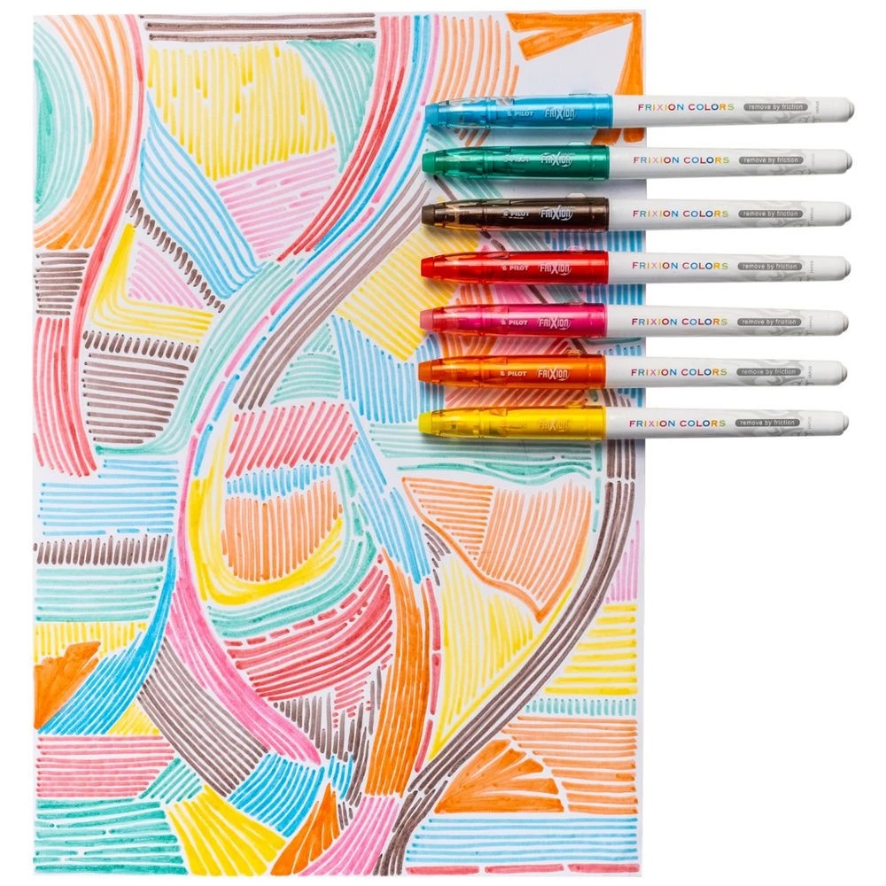 6 PILOT FriXion Colors Erasable Markers Assorted 12 Pack, 6 of 10