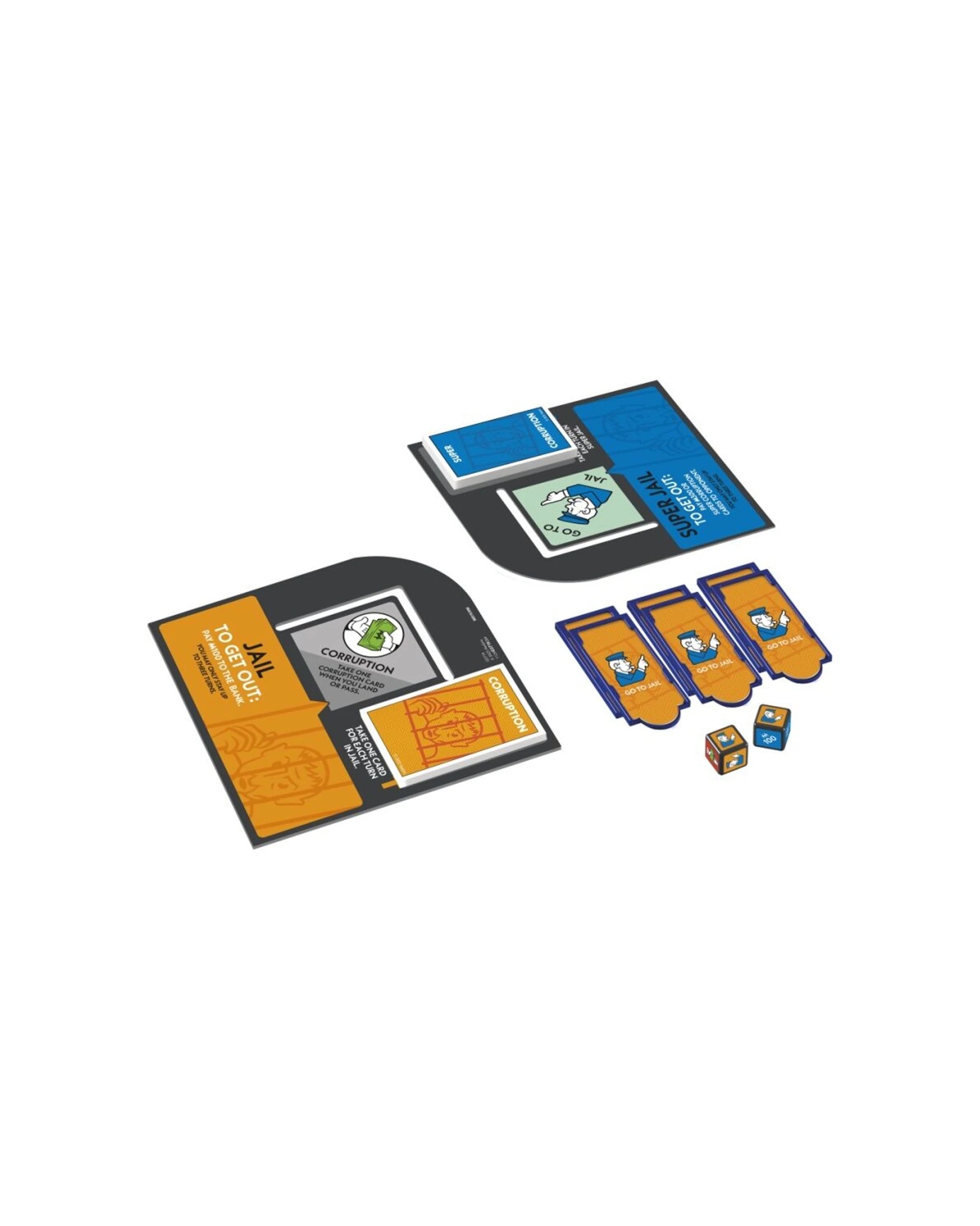 7 Monopoly Go To Jail Expansion Pack Compatible With Classic Game - Multi, 7 of 7