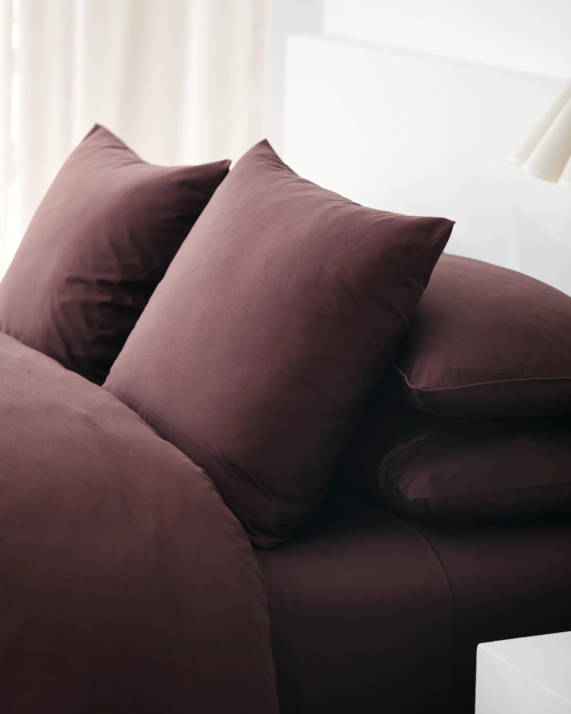 4 Target Luxury Egyptian Cotton Quilt Cover Set - King Bed - Brown, 4 of 10