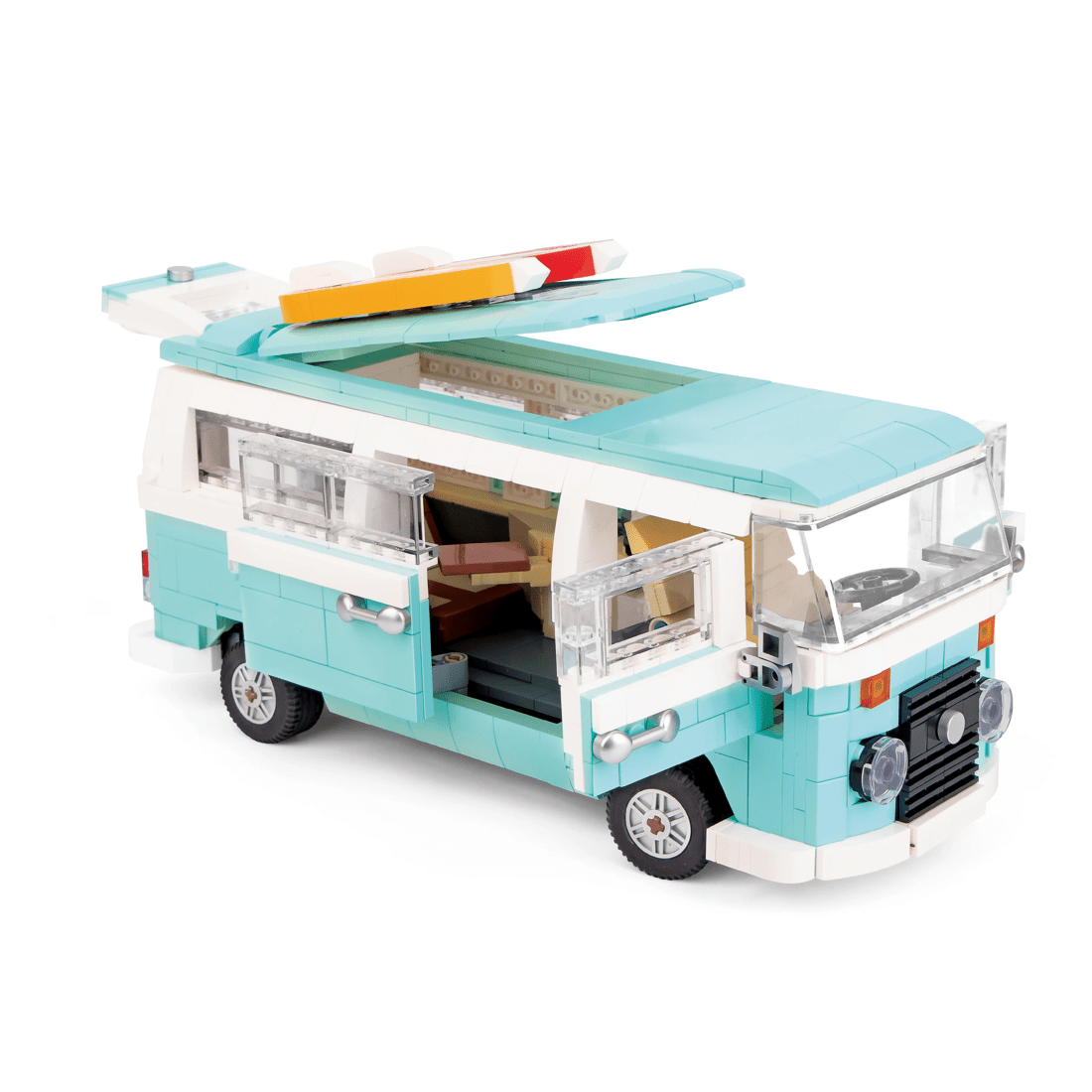 3 1035 Piece Mini Blocks Vehicle Series: Camper Van, 3 of 4