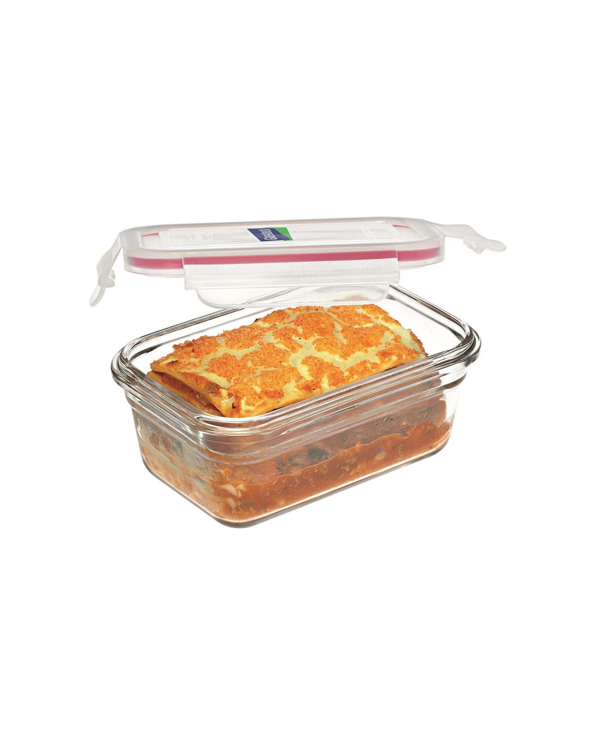 1 Glasslock Oven Safe 1.73L Glass Food Container With Lid Tempered Glass BPA Lid Silicone Seal - Clear, 1 of 1