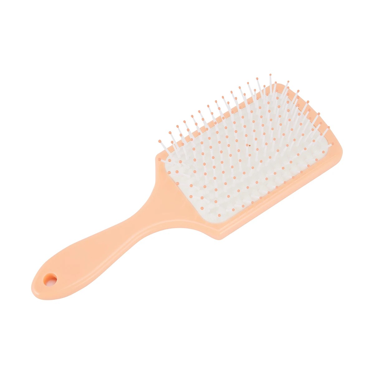 1 OXX Haircare Square Paddle Brush - Peaches, 1 of 6