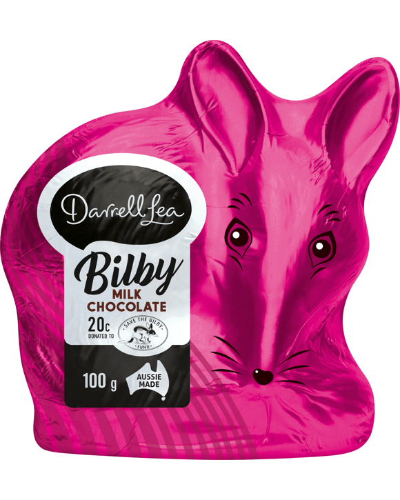 Darrell Lea Bilby Milk Chocolate 100g