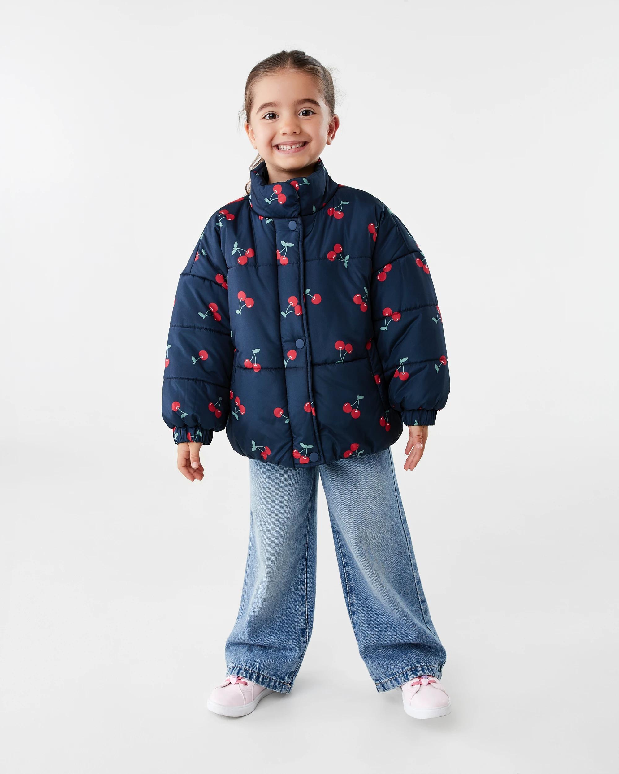 9 Oversized Puffer Jacket Nay Cherry, 9 of 10